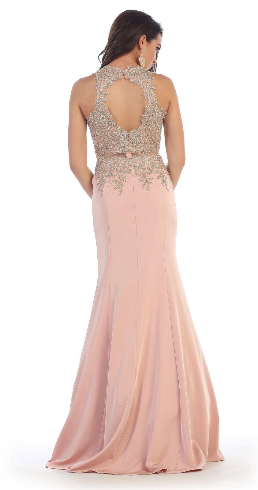 Prom Long Dress Homecoming Plus Size Evening Formal Gown - The Dress Outlet May Queen