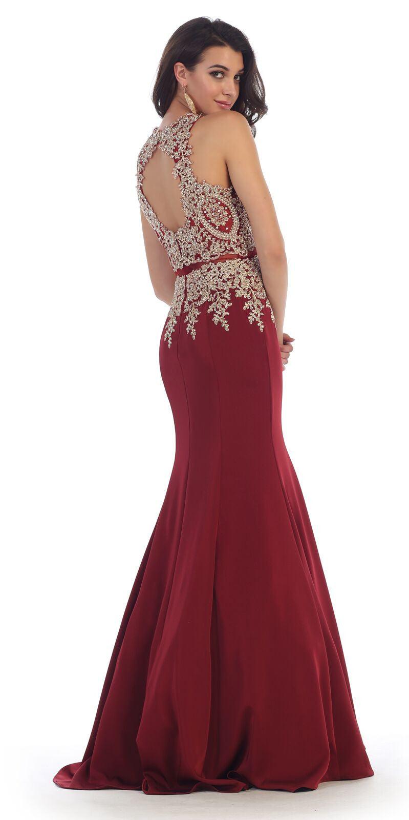 Prom Long Dress Homecoming Plus Size Evening Formal Gown - The Dress Outlet May Queen