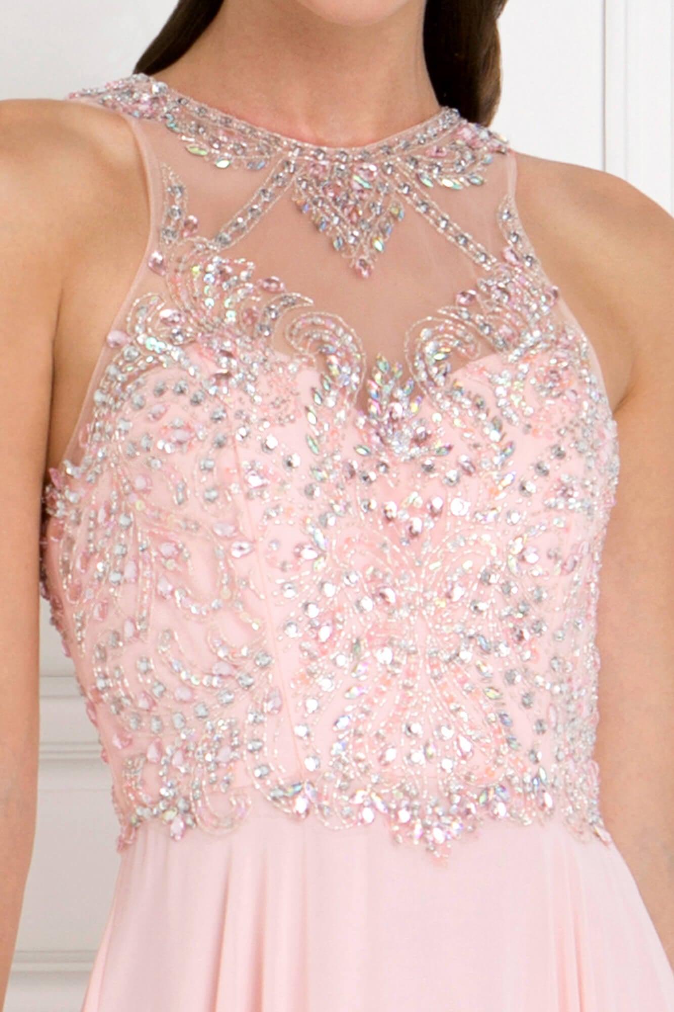 Prom Long Formal Chiffon Dress Evening Gown - The Dress Outlet Elizabeth K