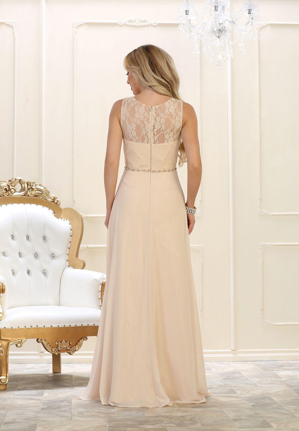 Prom Long Formal Dress Plus Size Evening Gown - The Dress Outlet May Queen