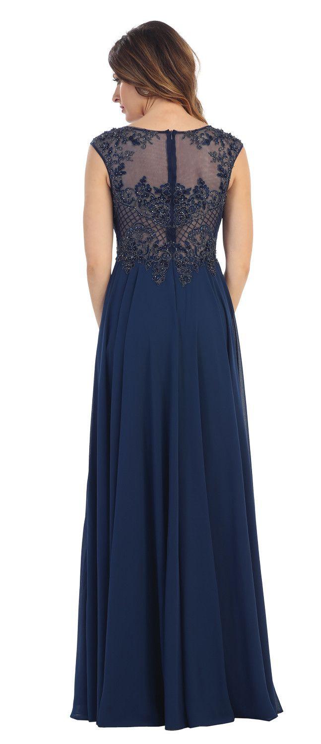 Prom Long Plus Size Dress Formal Evening Party Gown - The Dress Outlet May Queen