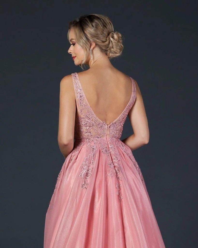 Prom Long Sleeveless Formal Dress - The Dress Outlet