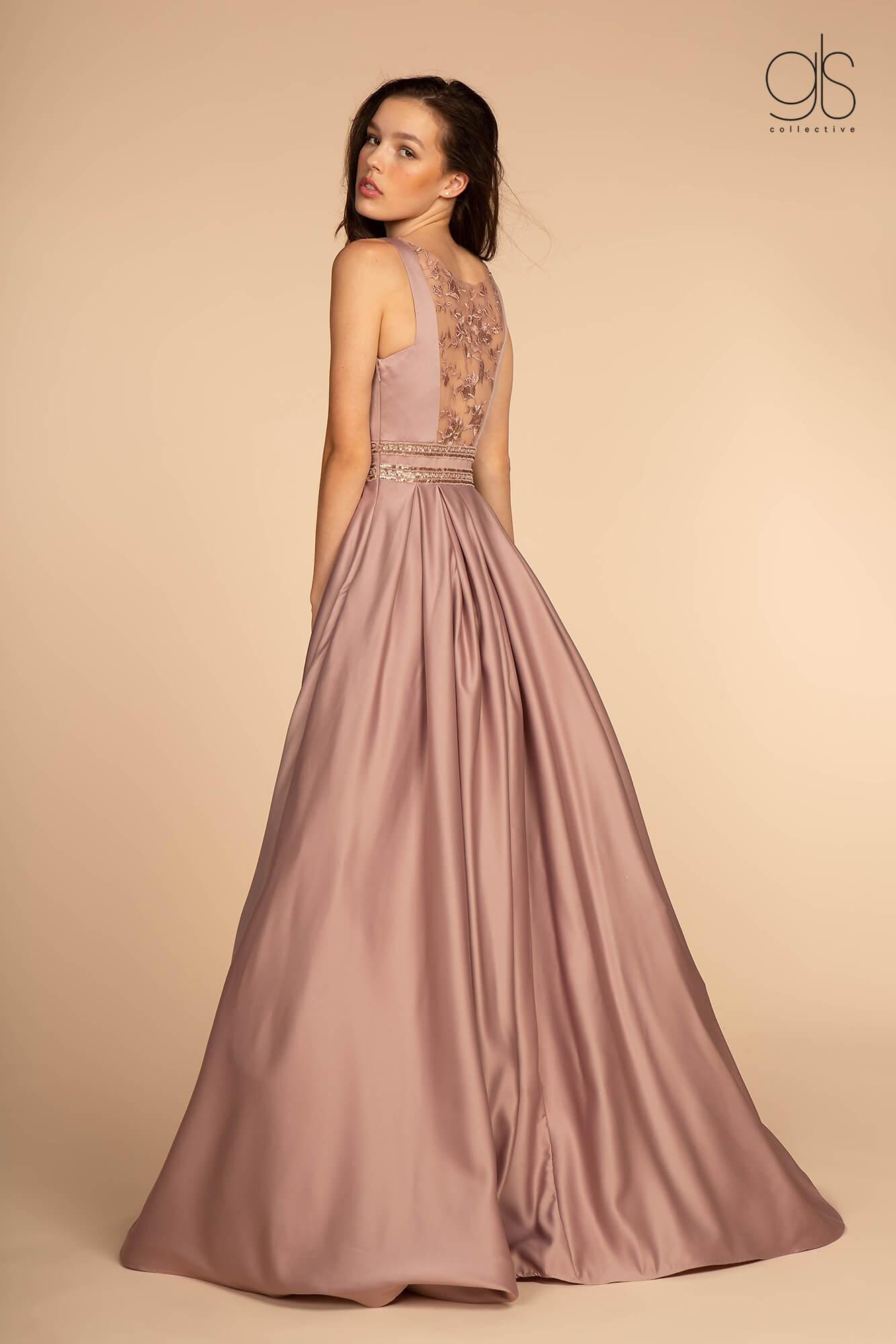 Prom Long Sleeveless Formal Evening Dress - The Dress Outlet Elizabeth K