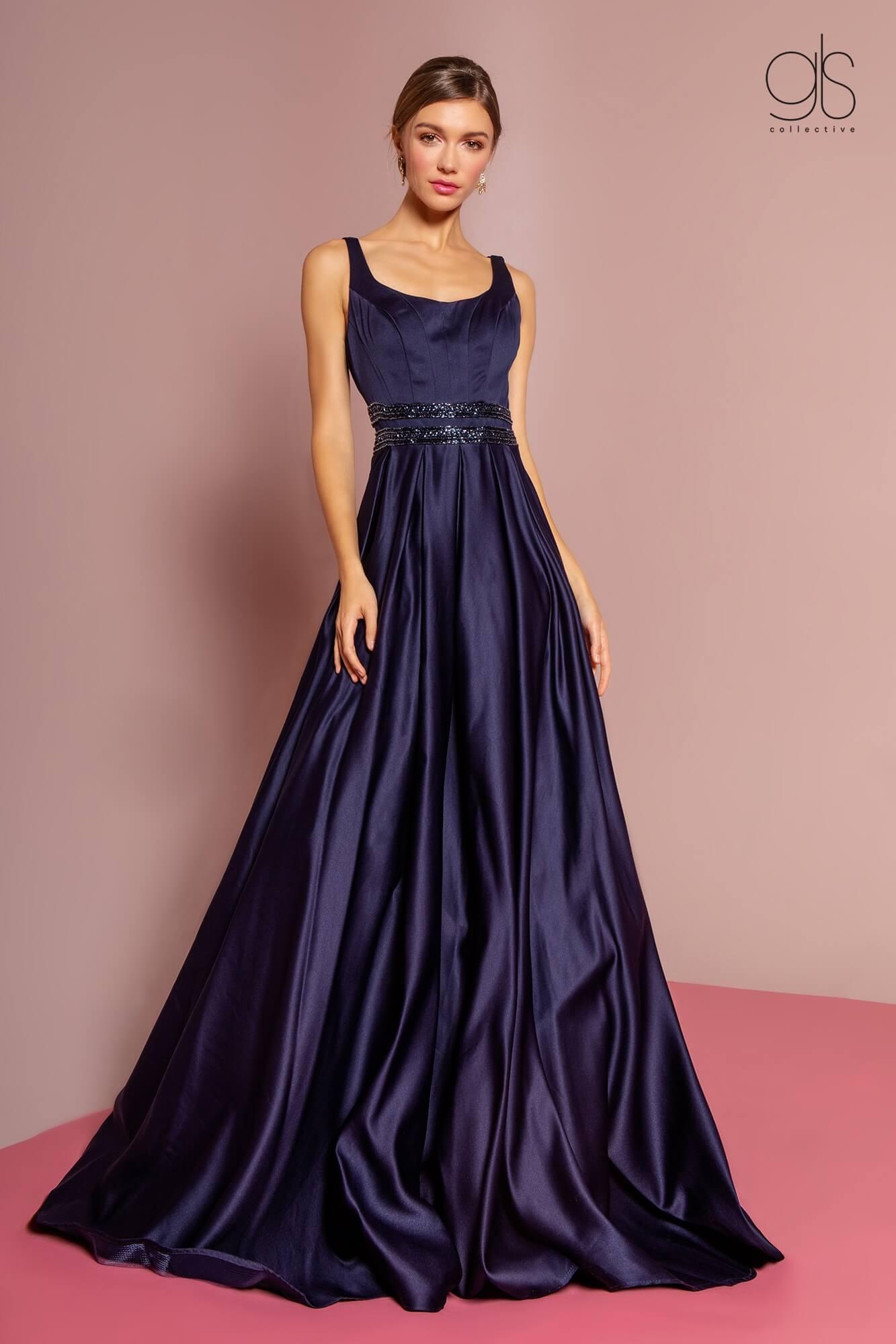 Prom Long Sleeveless Formal Evening Dress - The Dress Outlet Elizabeth K