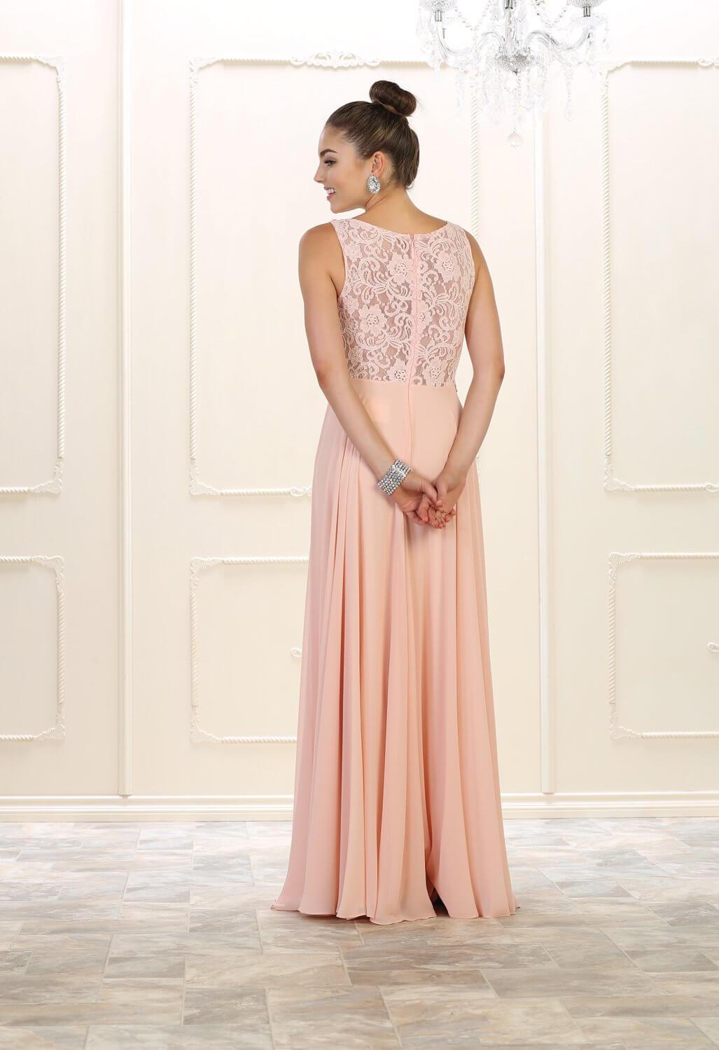 Prom Plus Size Long Formal Evening Dress - The Dress Outlet May Queen