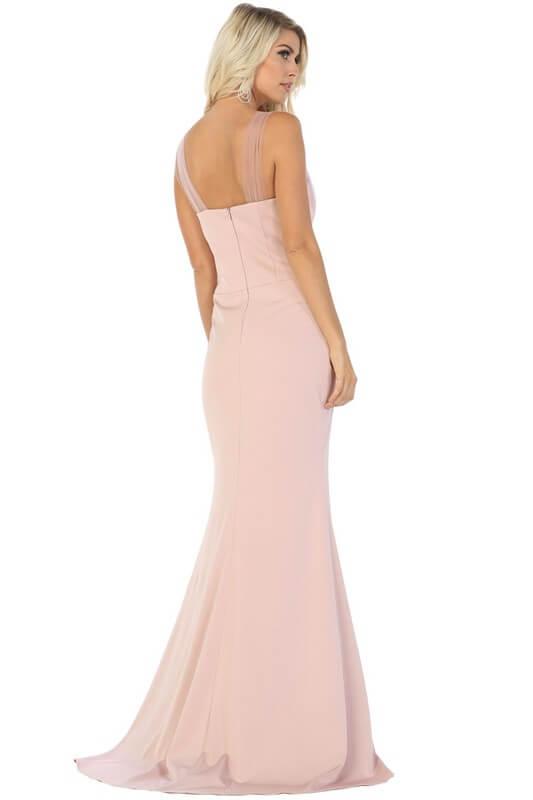 Prom Plus Size Long Formal Mermaid Evening Dress - The Dress Outlet May Queen