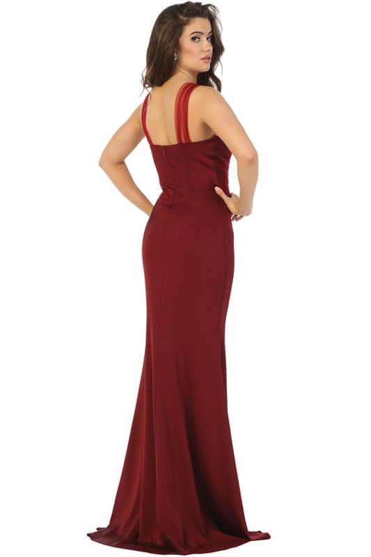 Prom Plus Size Long Formal Mermaid Evening Dress - The Dress Outlet May Queen