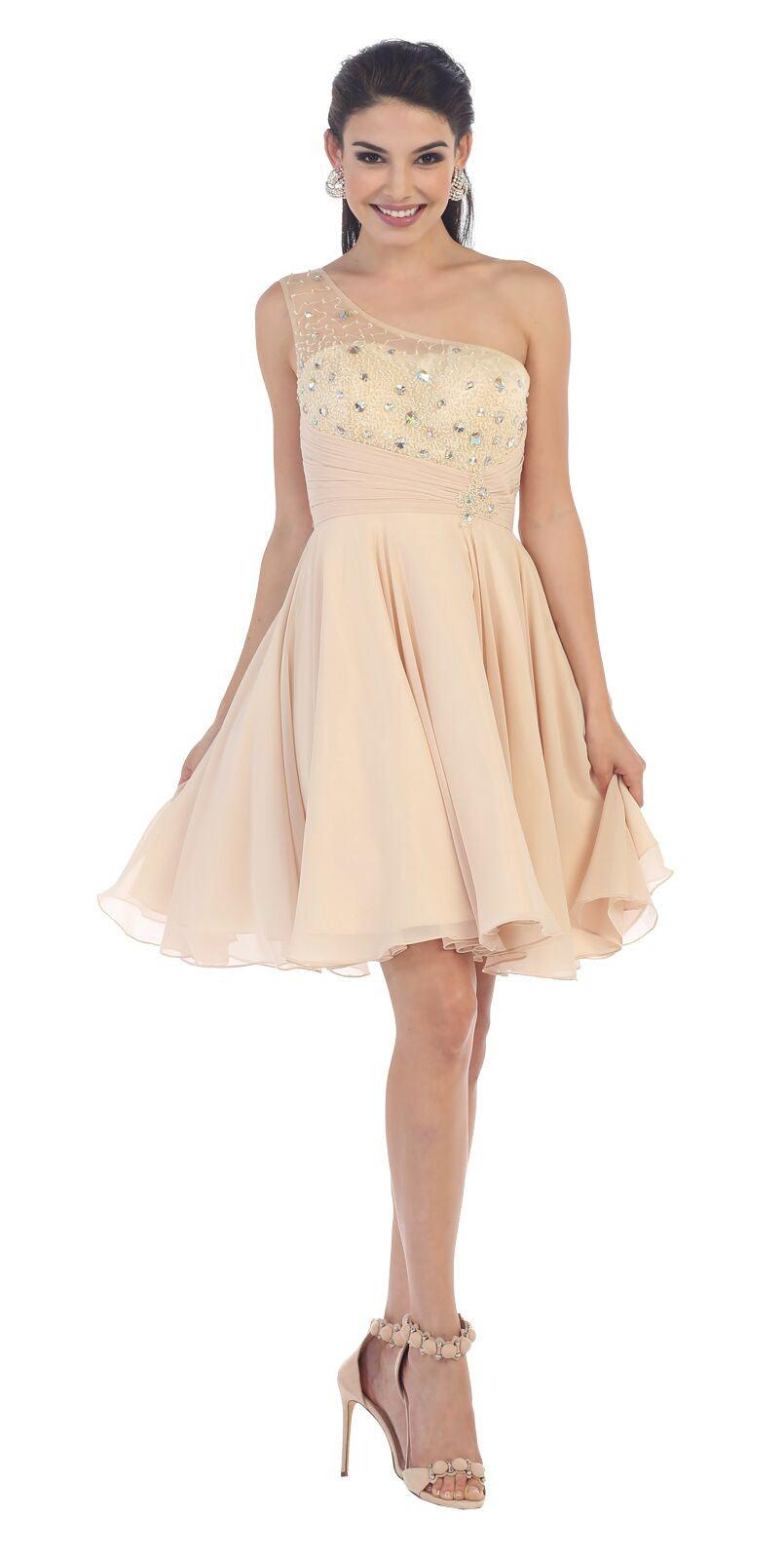Prom Short Cocktail Party Homecoming Dress - The Dress Outlet May Queen