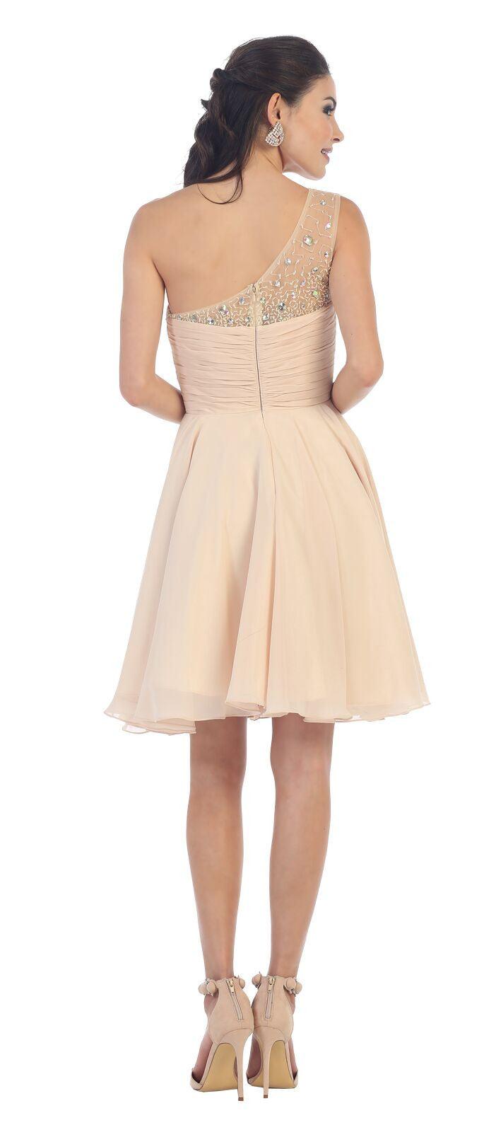 Prom Short Cocktail Party Homecoming Dress - The Dress Outlet May Queen