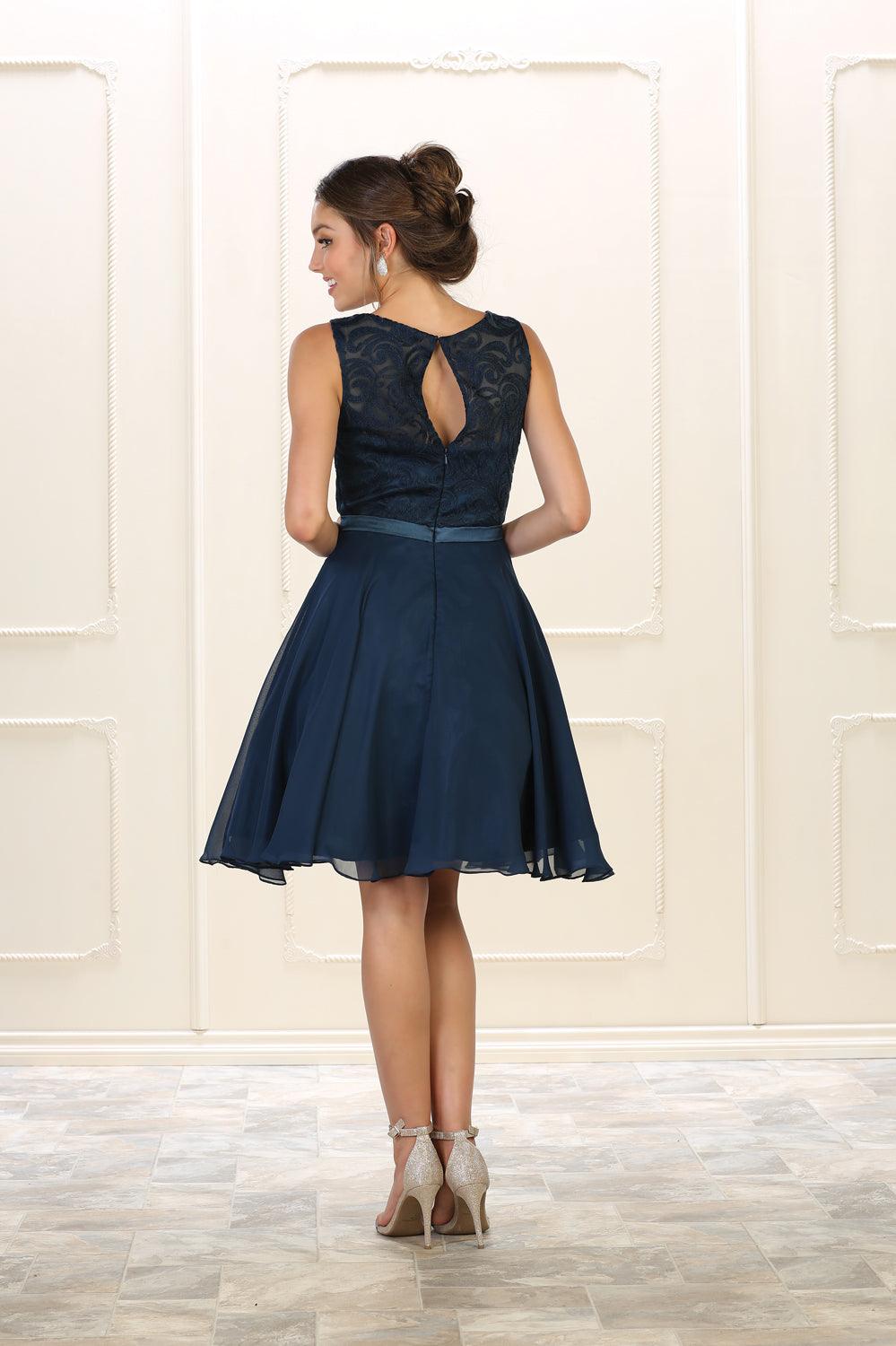 Prom Short Dress Formal Homecoming - The Dress Outlet May Queen