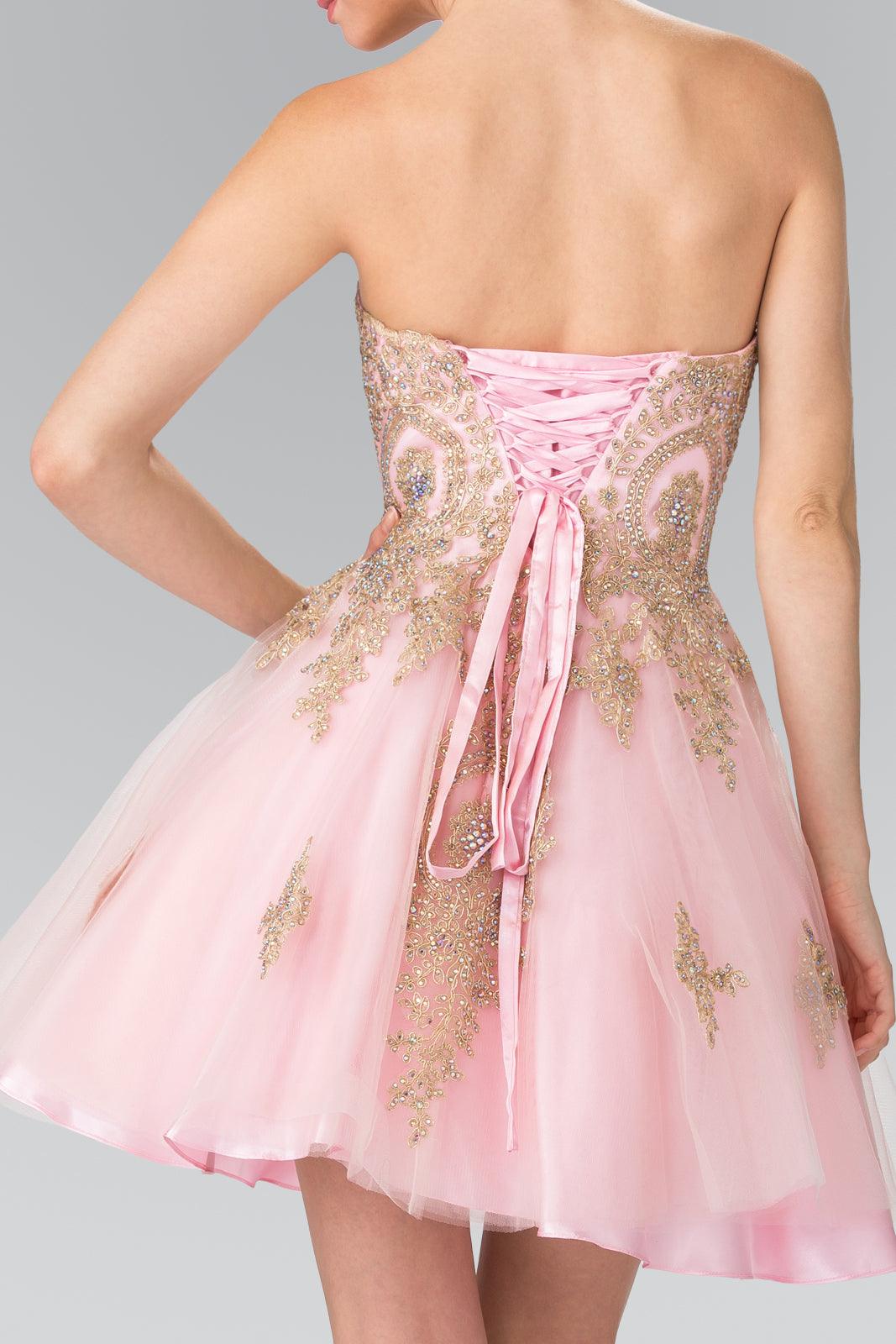 Prom Short Dress Homecoming - The Dress Outlet Elizabeth K