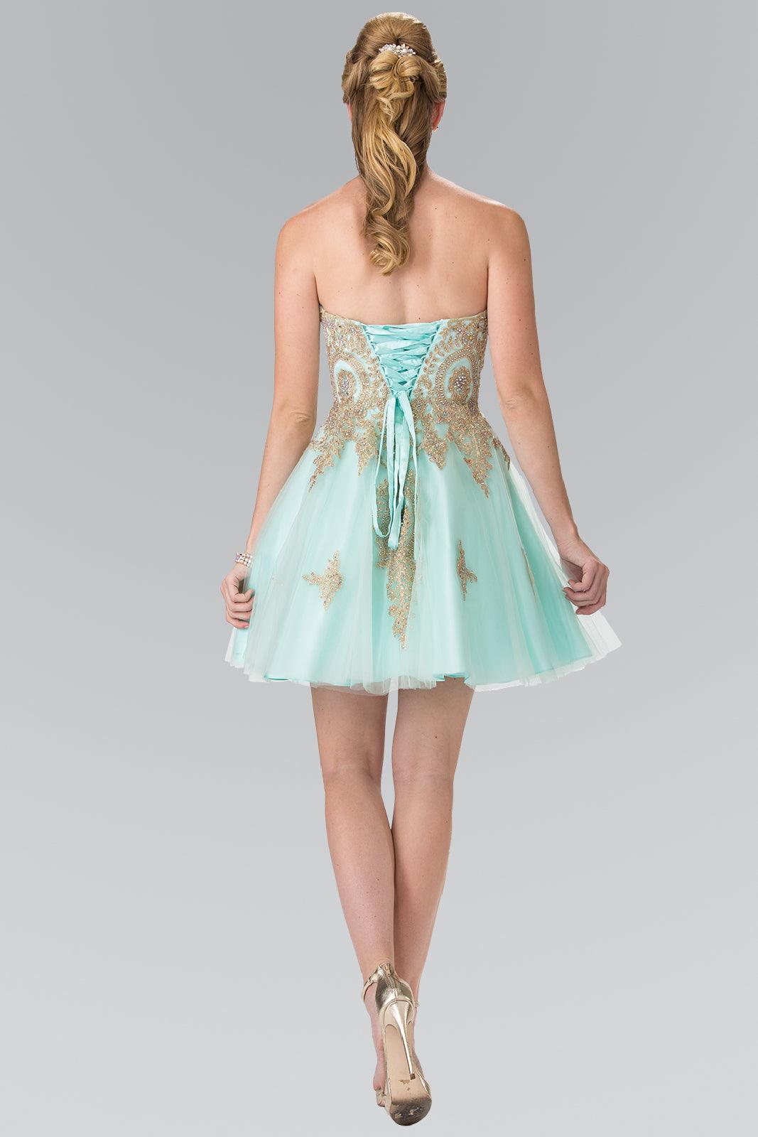 Prom Short Dress Homecoming - The Dress Outlet Elizabeth K