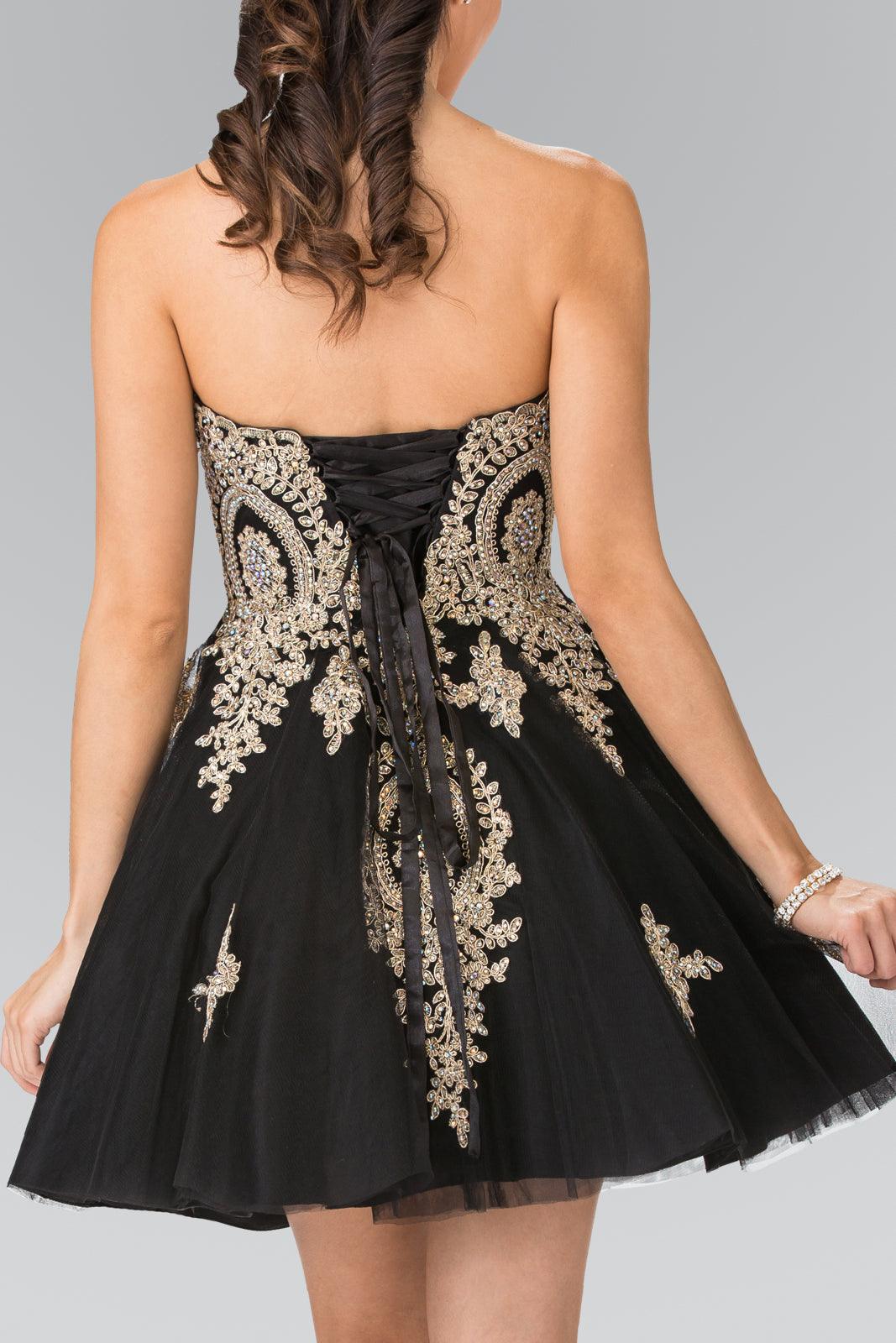 Prom Short Dress Homecoming - The Dress Outlet Elizabeth K