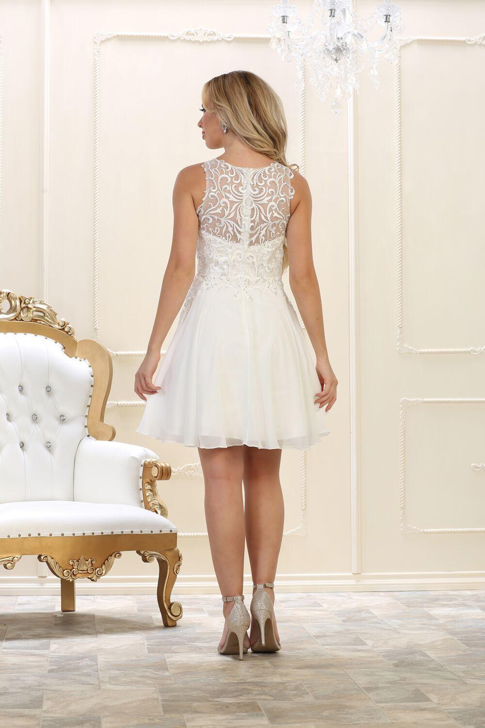 Prom Short Homecoming Plus Size Formal Dress - The Dress Outlet May Queen