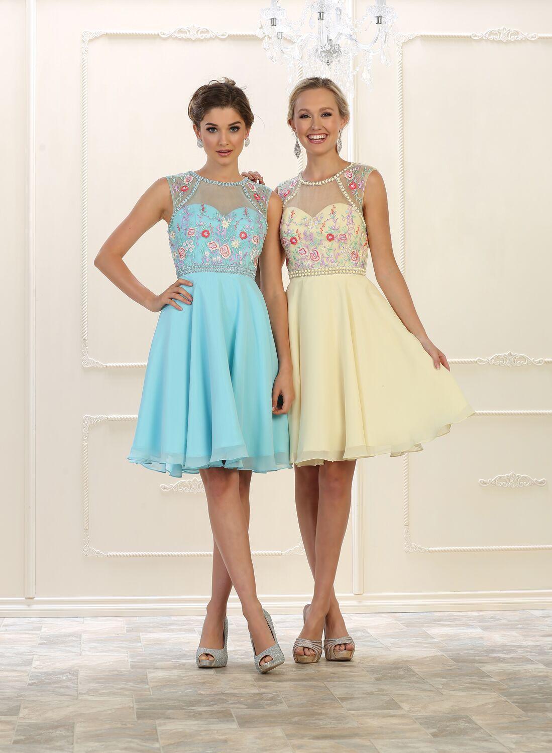 Prom Short Homecoming Winter Formal Dress - The Dress Outlet May Queen
