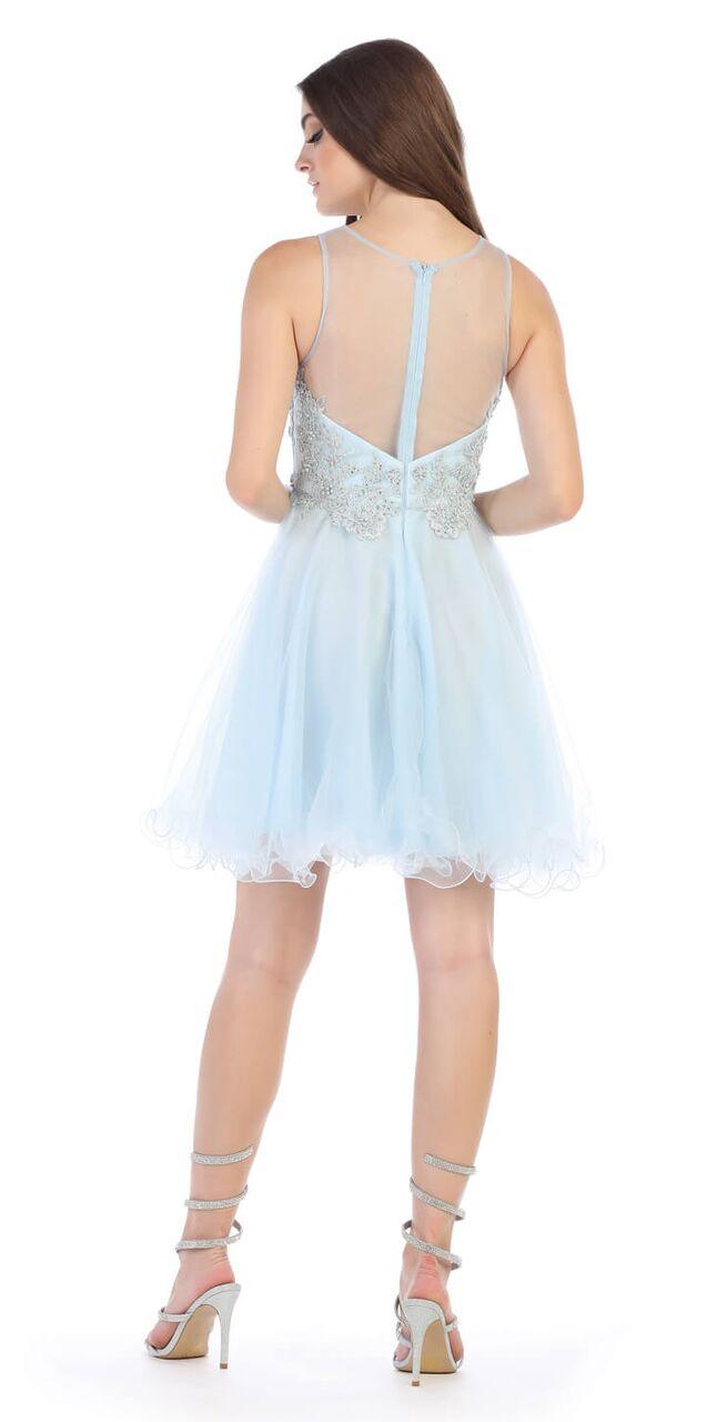Prom Short Homecoming Winter Formal Dress - The Dress Outlet May Queen