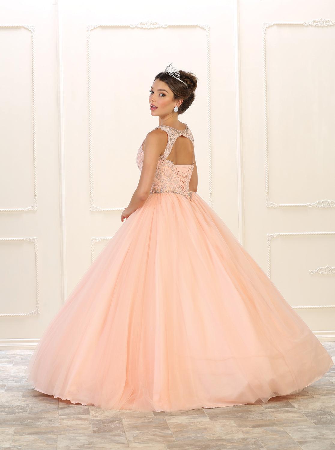Quinceanera Long Sweet 16 Dress Quinceanera - The Dress Outlet May Queen