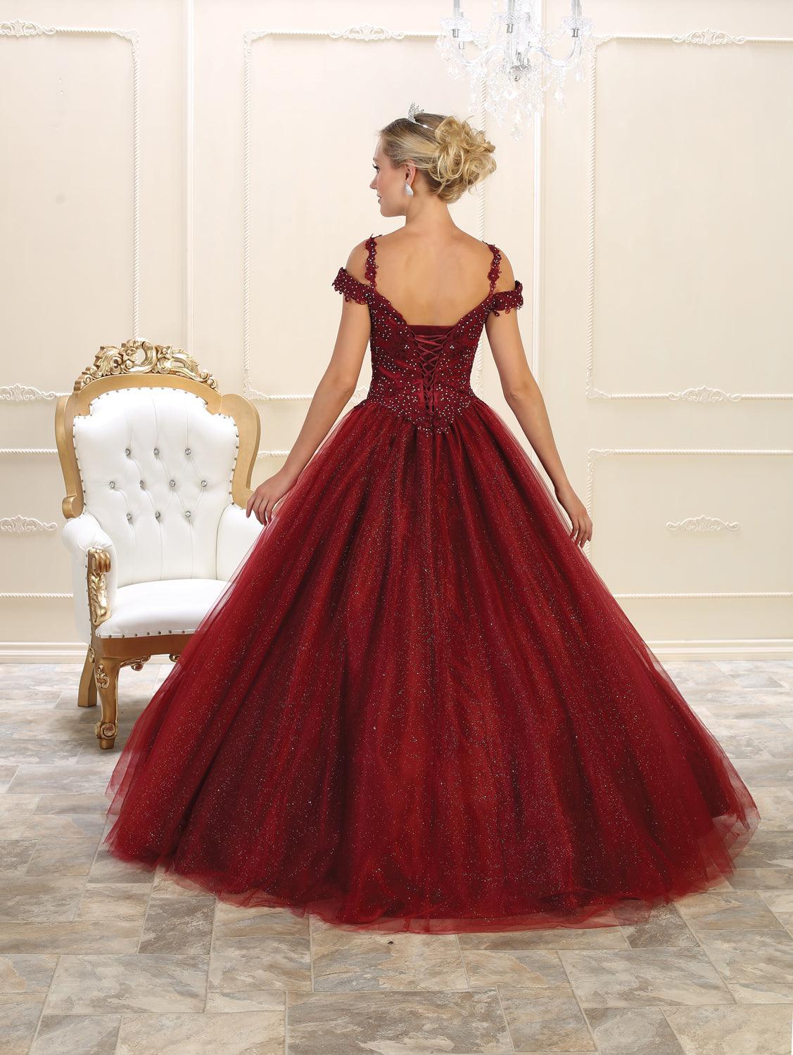 Quinceanera Sweet 16 Long Dress Quinceanera - The Dress Outlet May Queen