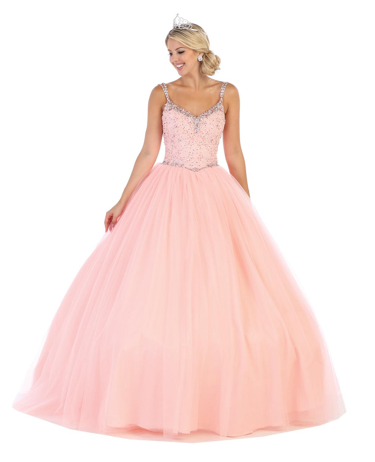 Quinceanera Sweet 16 Quinceanera Ball Gown - The Dress Outlet May Queen