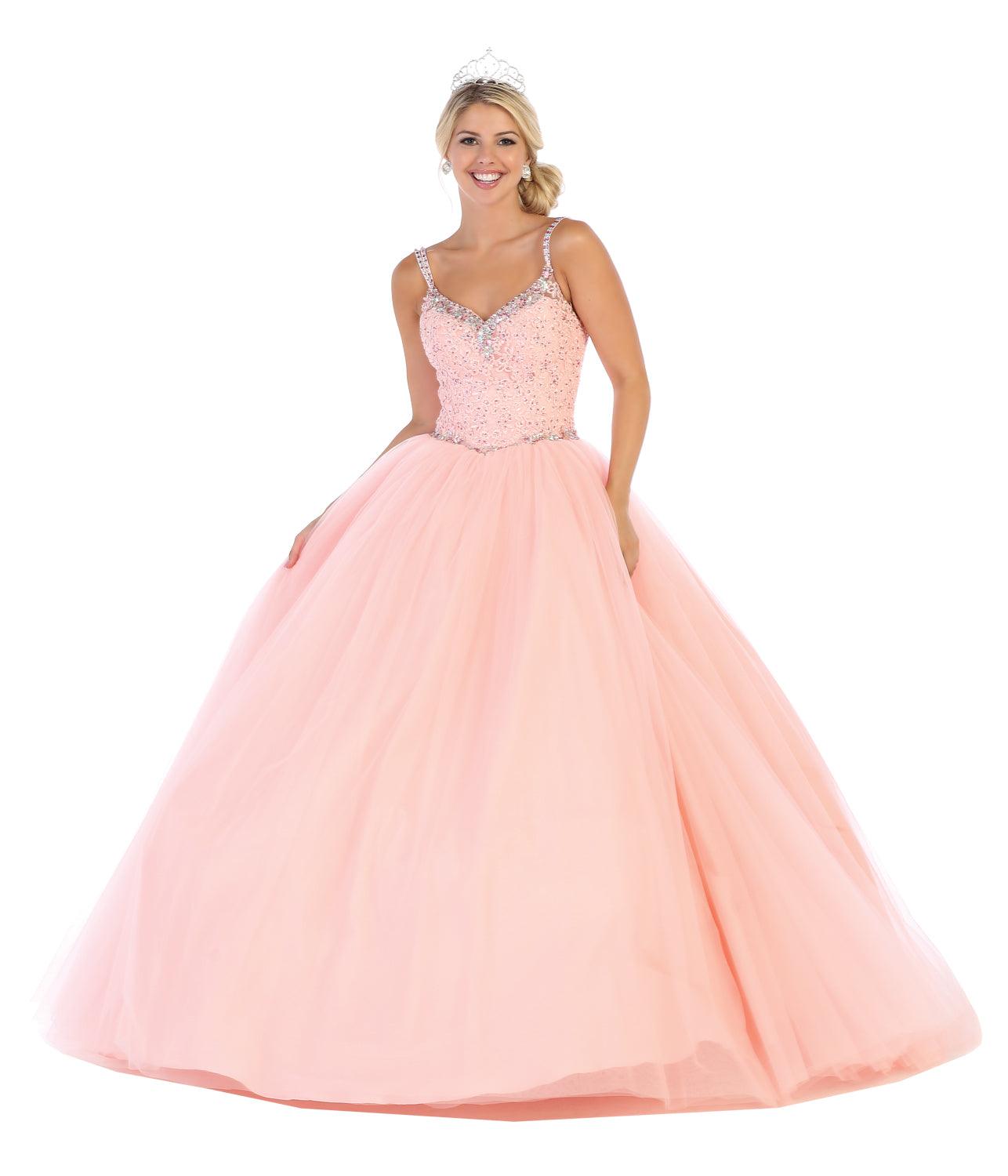 Quinceanera Sweet 16 Quinceanera Ball Gown - The Dress Outlet May Queen
