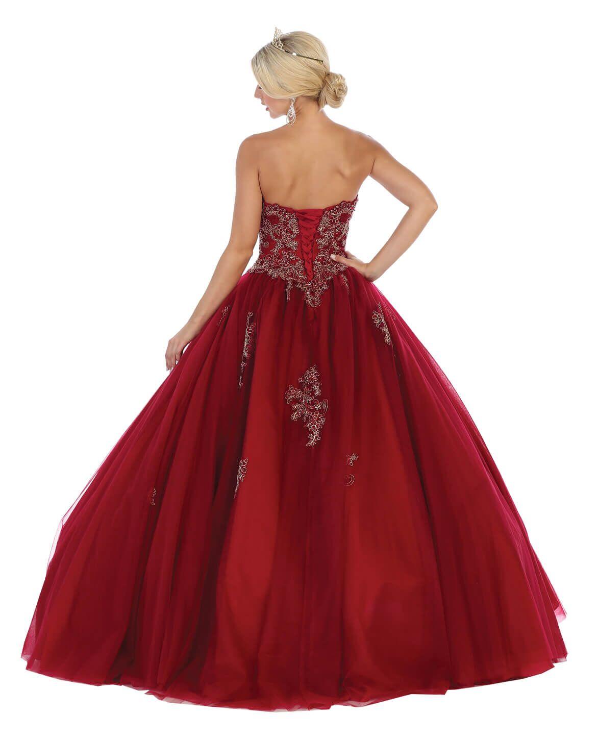 Quinceanera Sweet 16 Quinceanera Ball Gown - The Dress Outlet May Queen