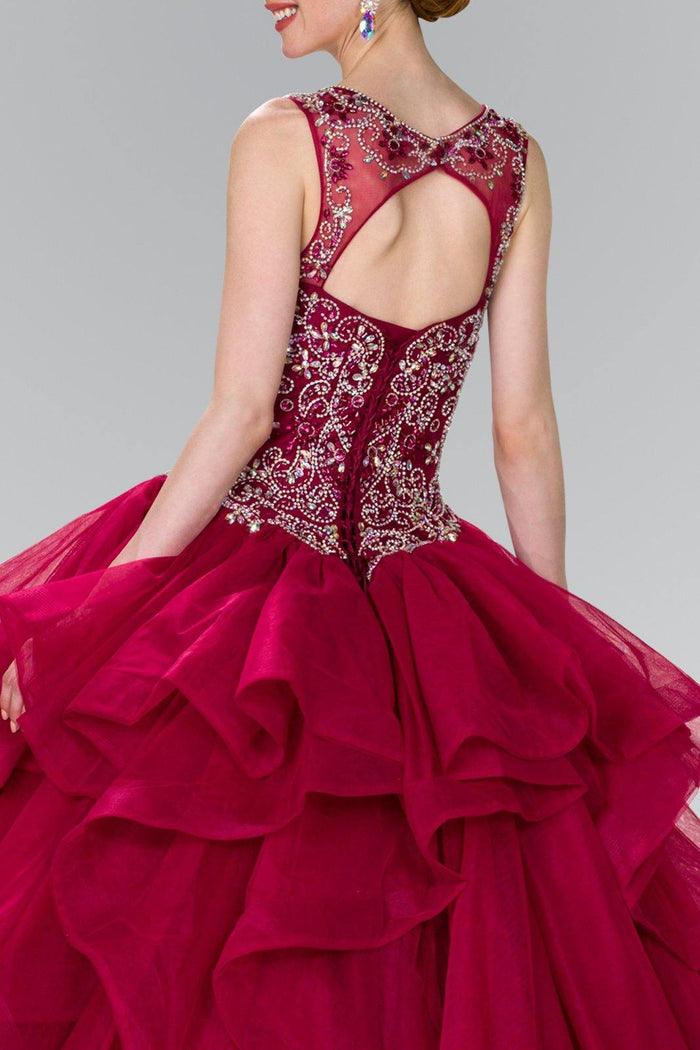 Quinceanera Sweethearted Ball Gown with Bolero - The Dress Outlet Elizabeth K