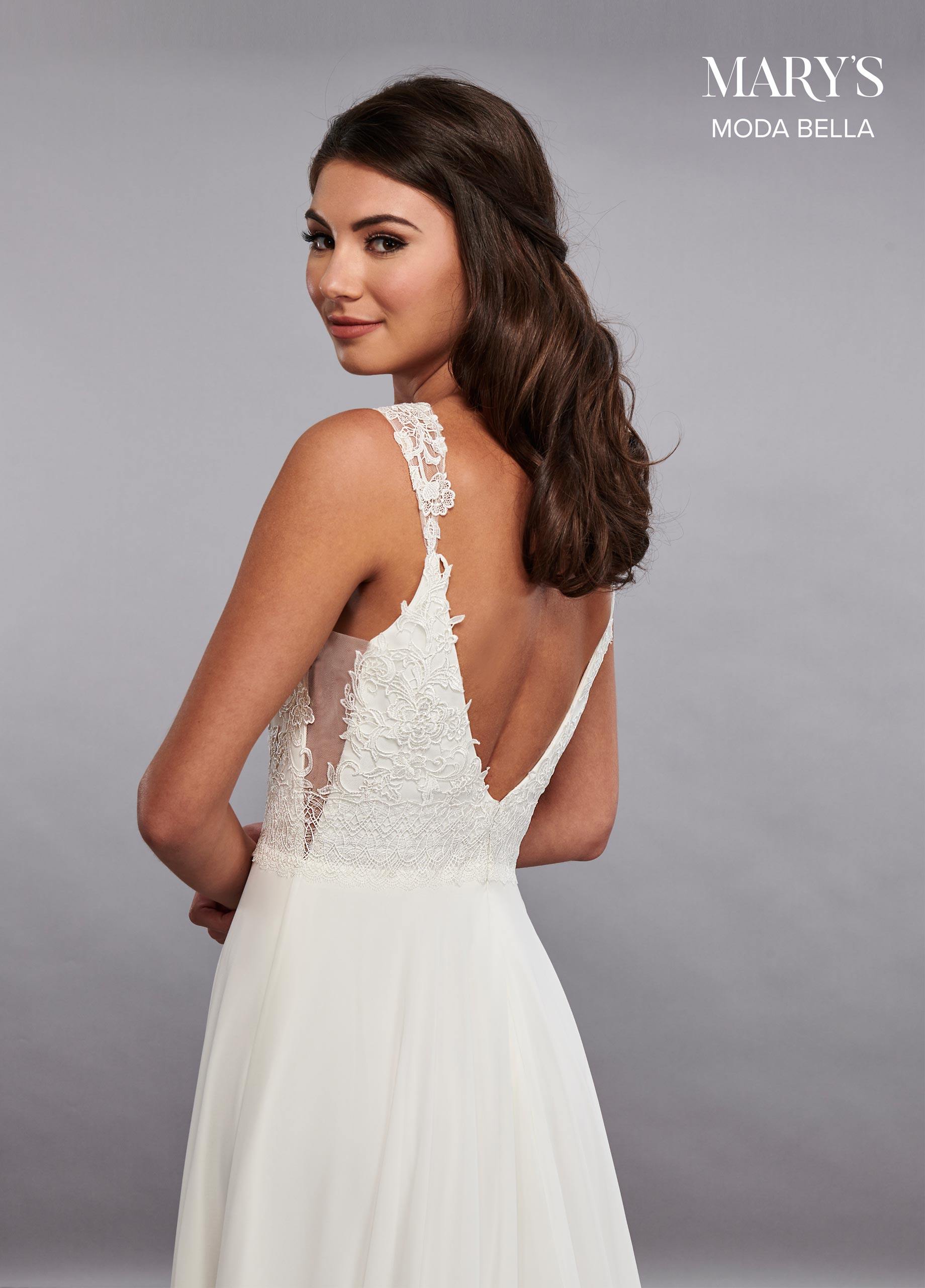 Rachel Allan Mary's Moda Bella Long Wedding Dress - The Dress Outlet
