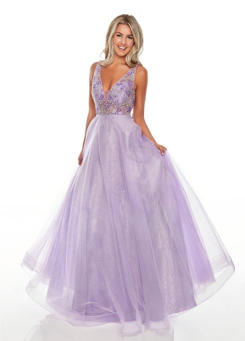Lilac Prom Long Dress Evening Gown
