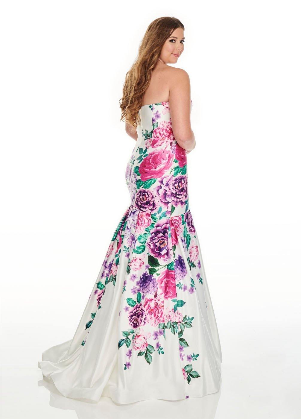 Rachel Allan Sexy Fitted Prom Long Plus Size Dress - The Dress Outlet