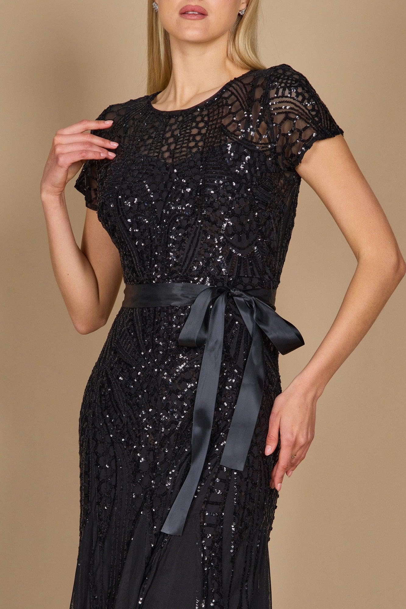 R&M Richards 1875W Long Plus Size Evening Dress