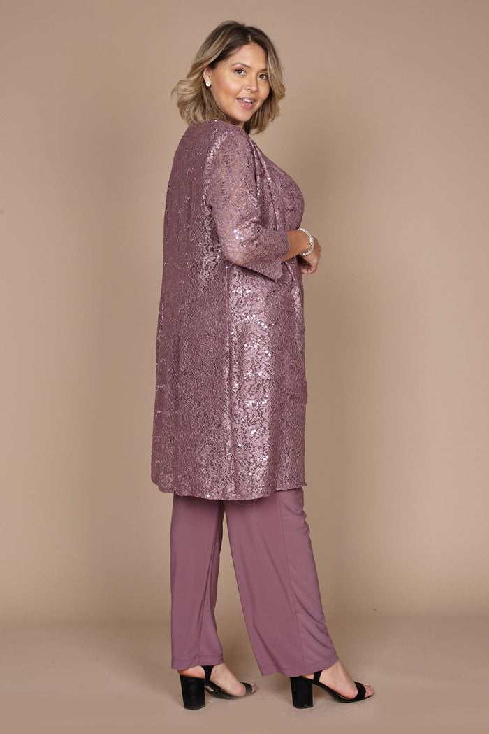 R&M Richards 1993W Plus Size Mother Of The Bride Pant Suit