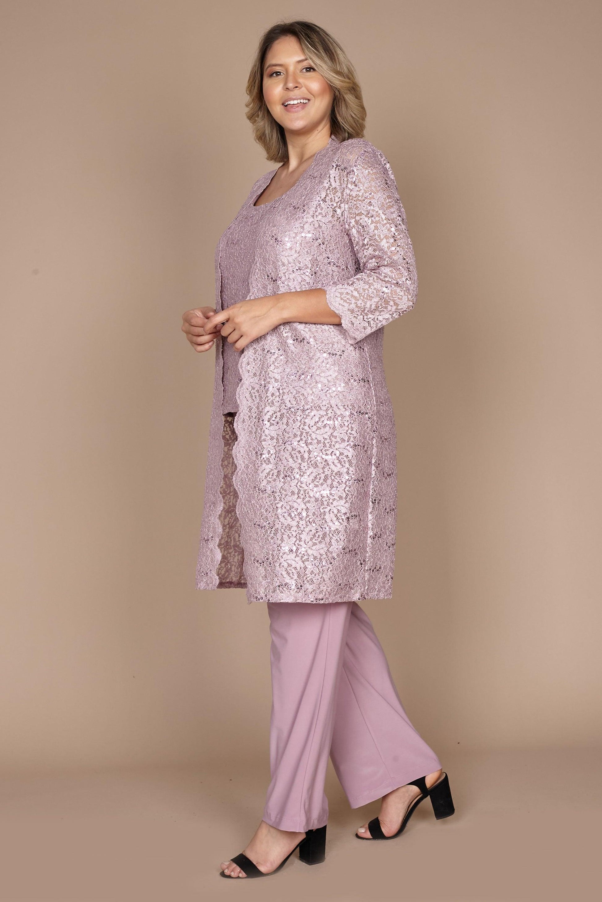 R&M Richards 1993W Plus Size Formal Pant Suit Mother of the Bride