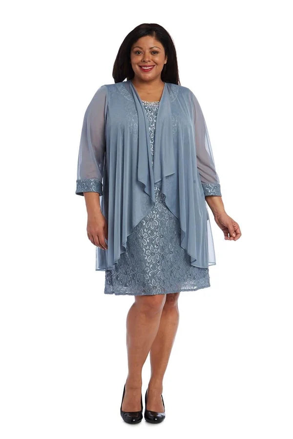 Short Sleeveless Dress R&M Richards 2208