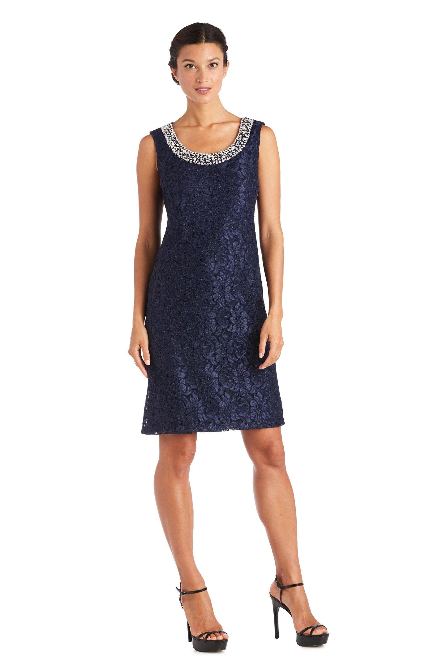 R&M Richards Chiffon Jacket Formal Dress 2421 - The Dress Outlet