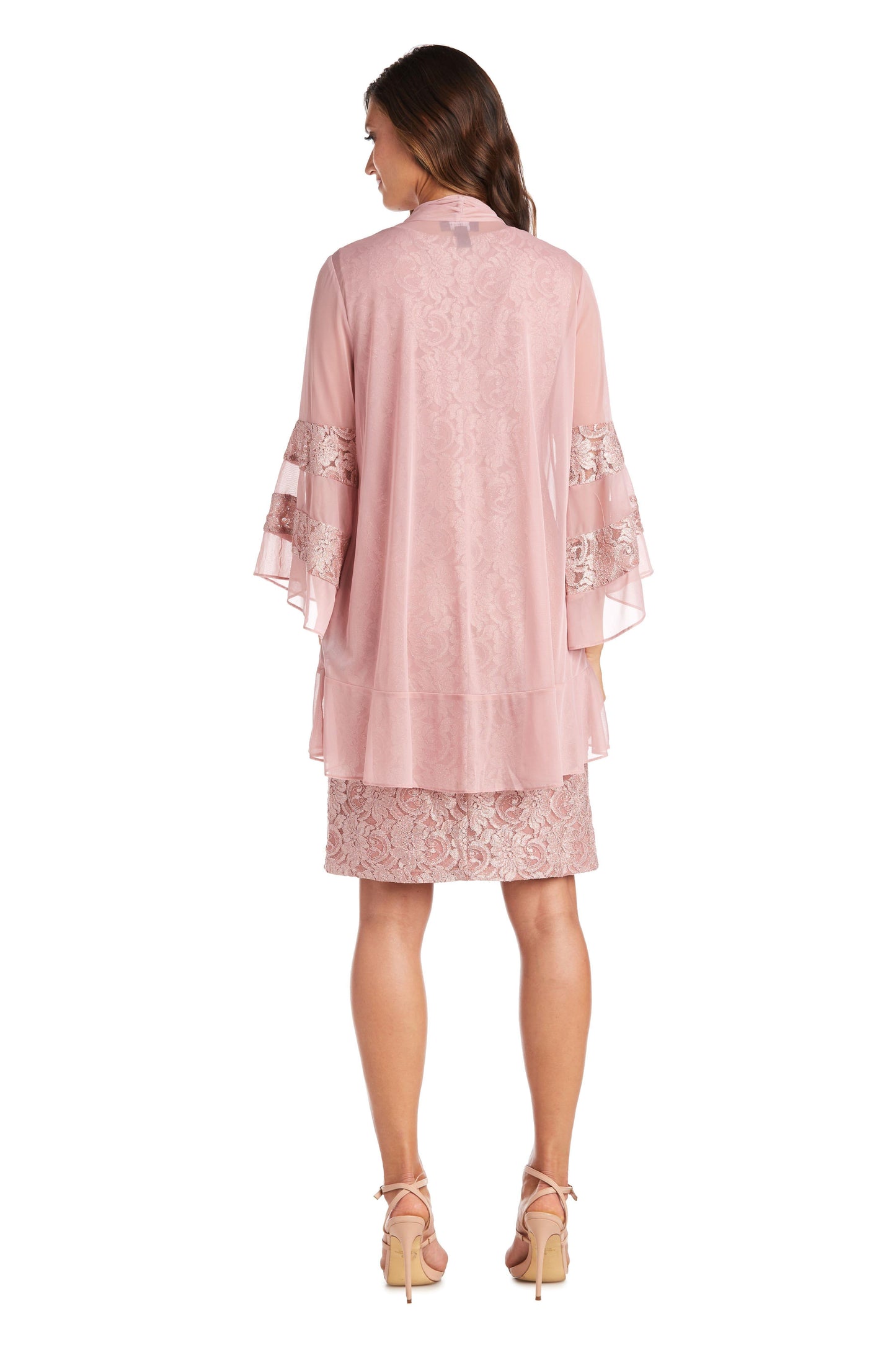 R&M Richards Chiffon Jacket Formal Dress 2421 - The Dress Outlet