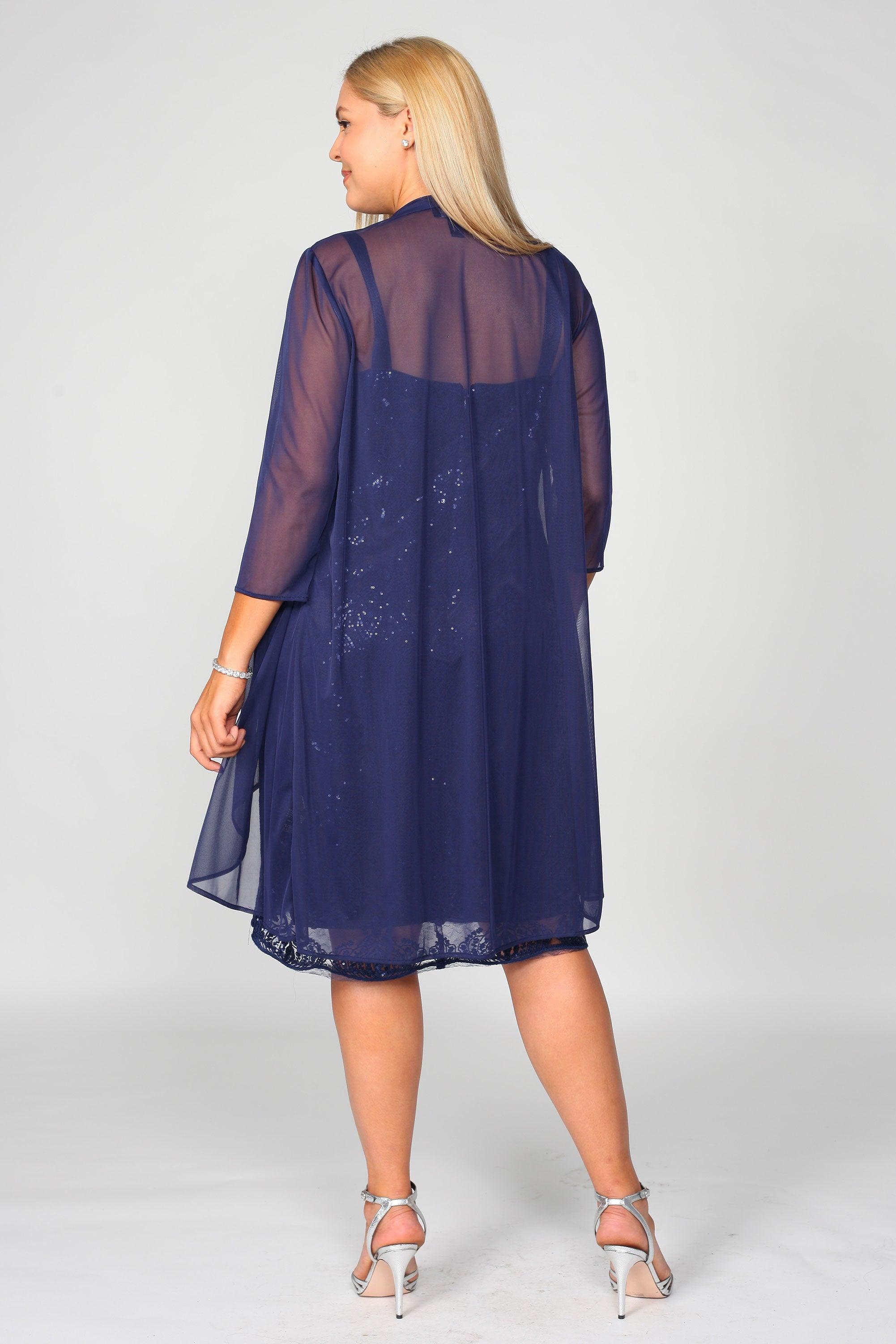 R&M Richards Short Formal Mother of Bride Dress - The Dress Outlet R&M Richards