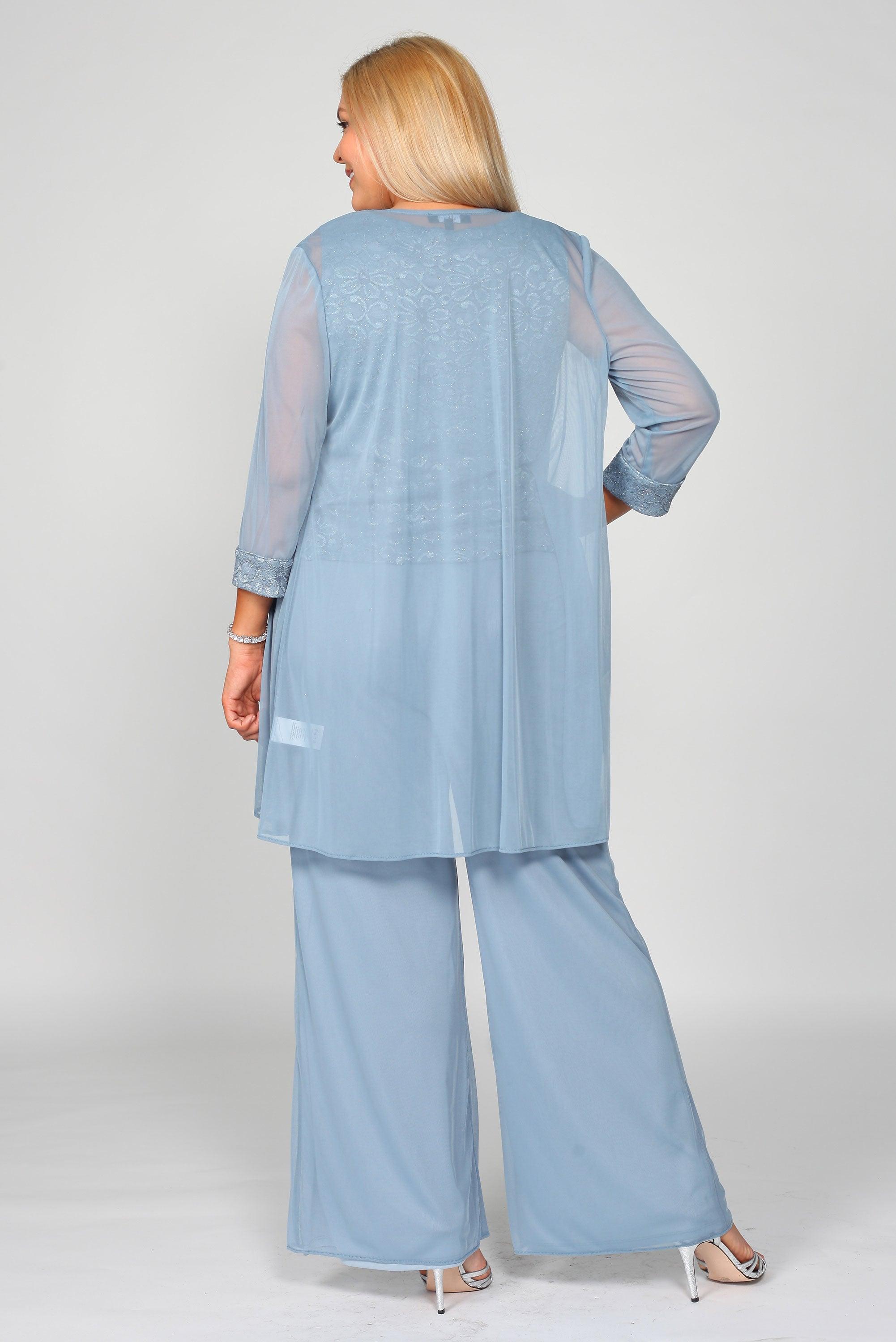 R&M Richards Mother of the Bride Pant Suit Made in USA - The Dress Outlet R&M Richards