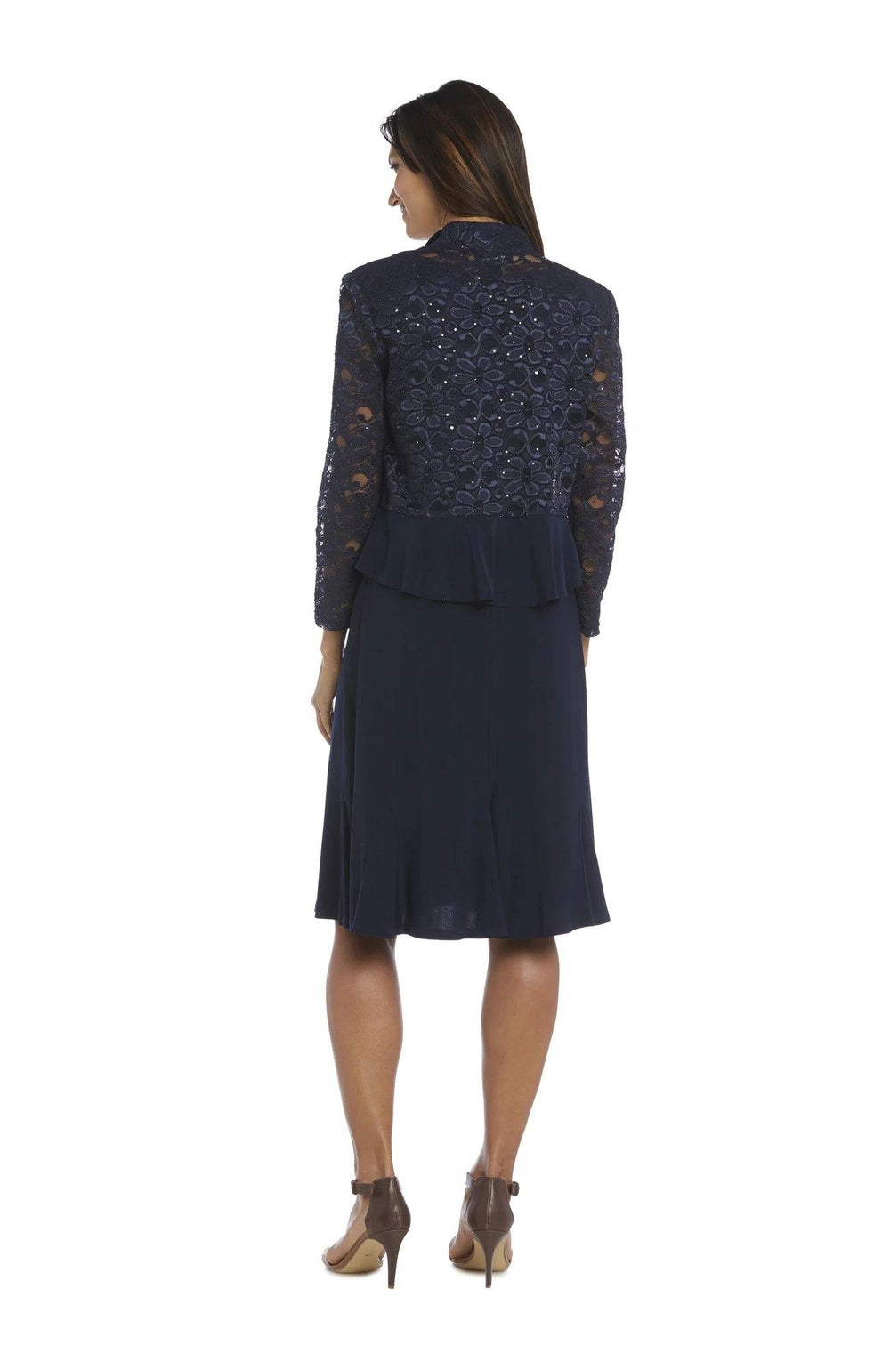 R&M Richards Short Mother of the Bride Dress 5393 - The Dress Outlet