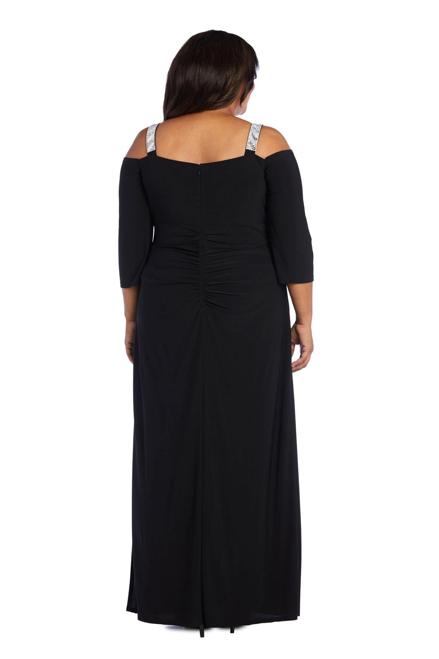 R&M Richards Plus Size Formal Long Dress 5659W - The Dress Outlet