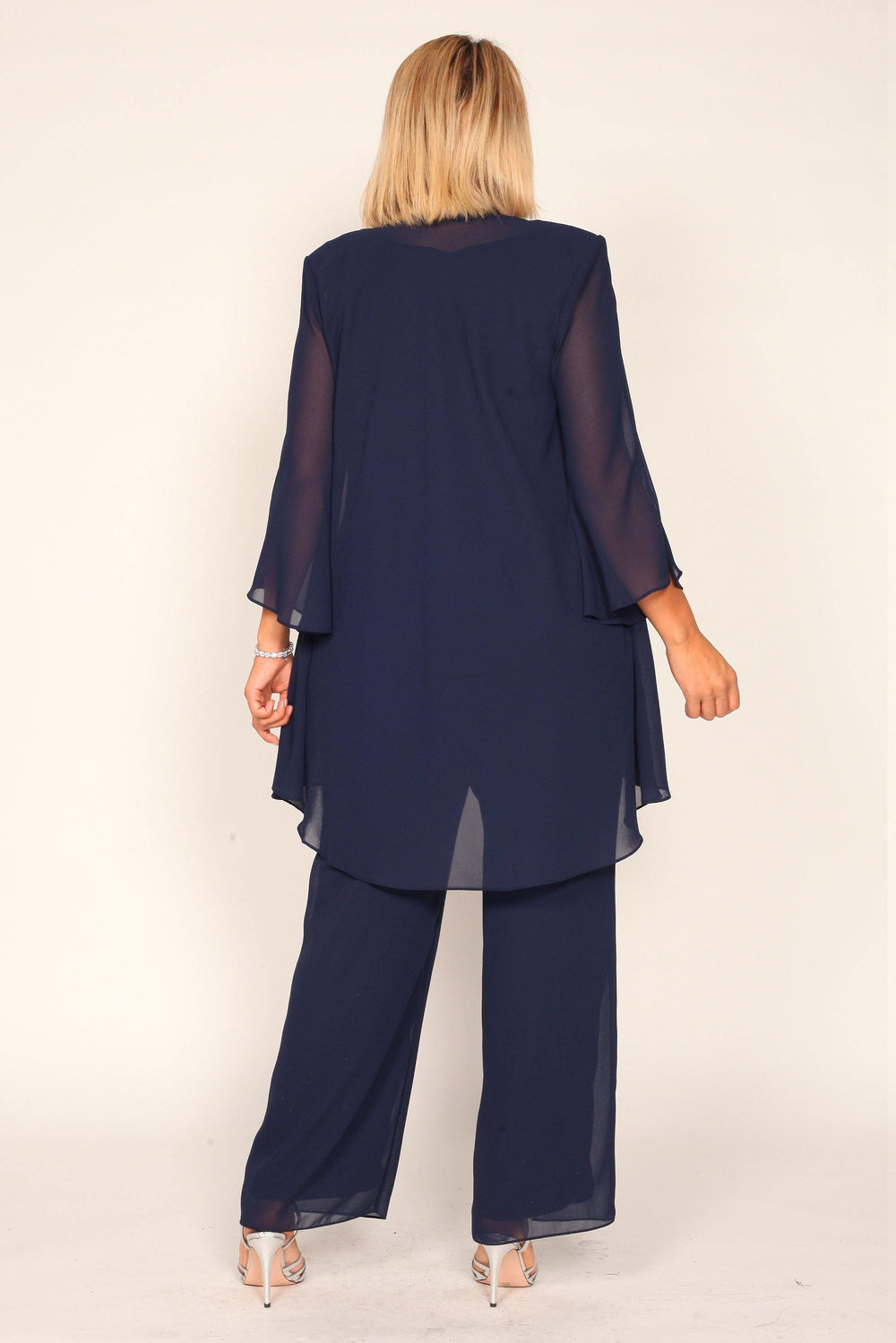 R&M Richards Plus Size Jacket Pant Suit 7216W - The Dress Outlet