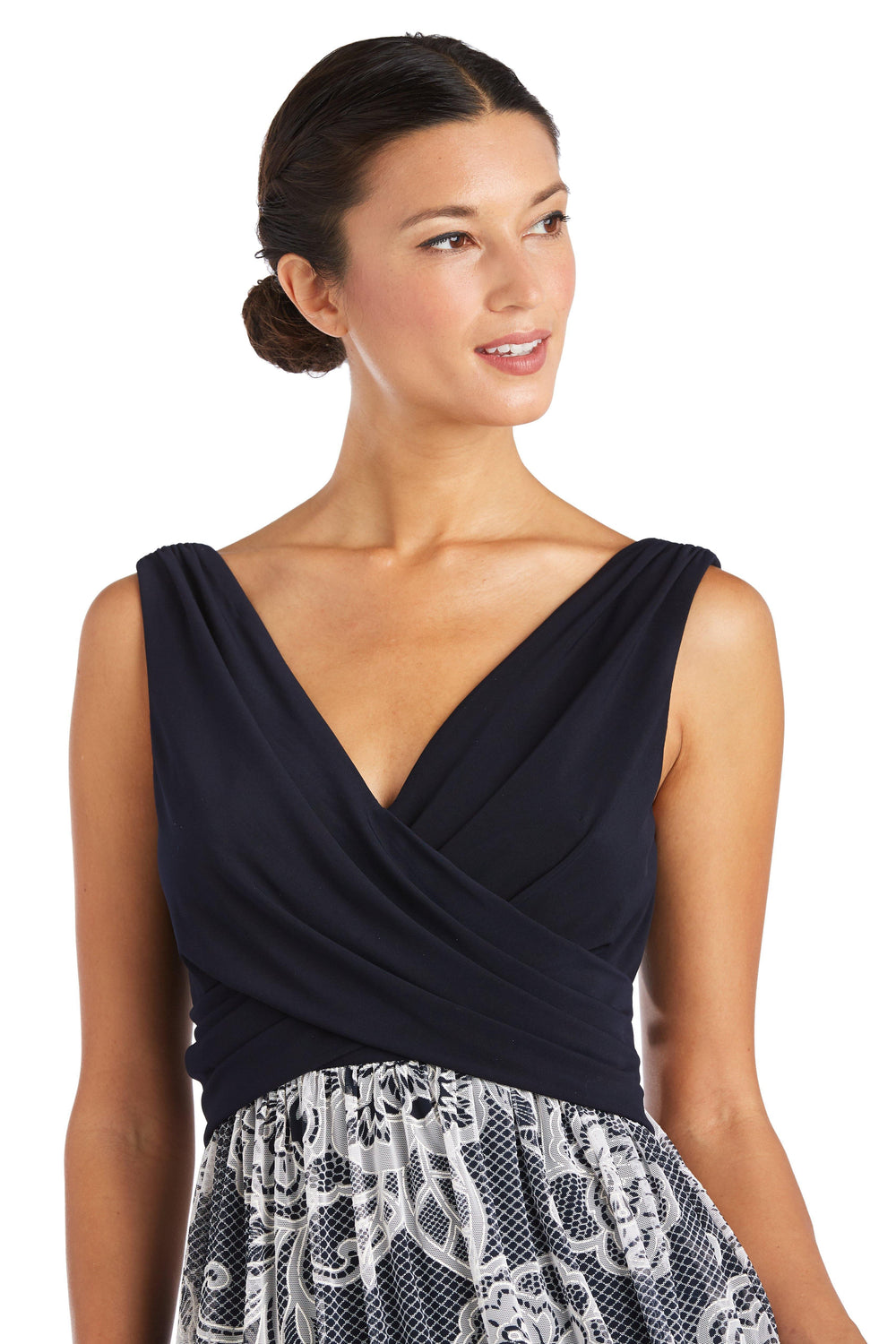 R&M Richards Long Formal Dress 7225 - The Dress Outlet