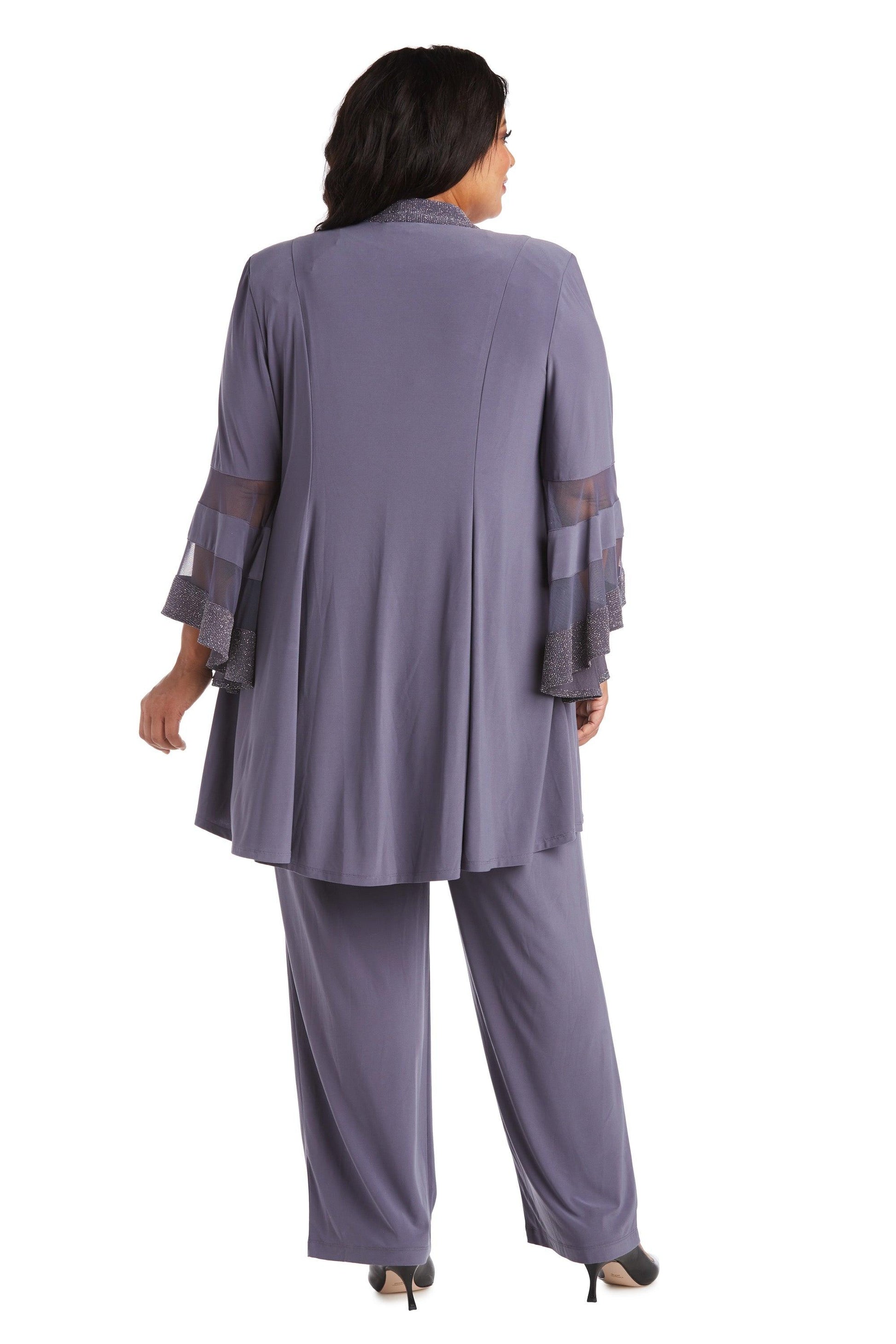 R&M Richards 7241W Plus Size Formal Pant Suit