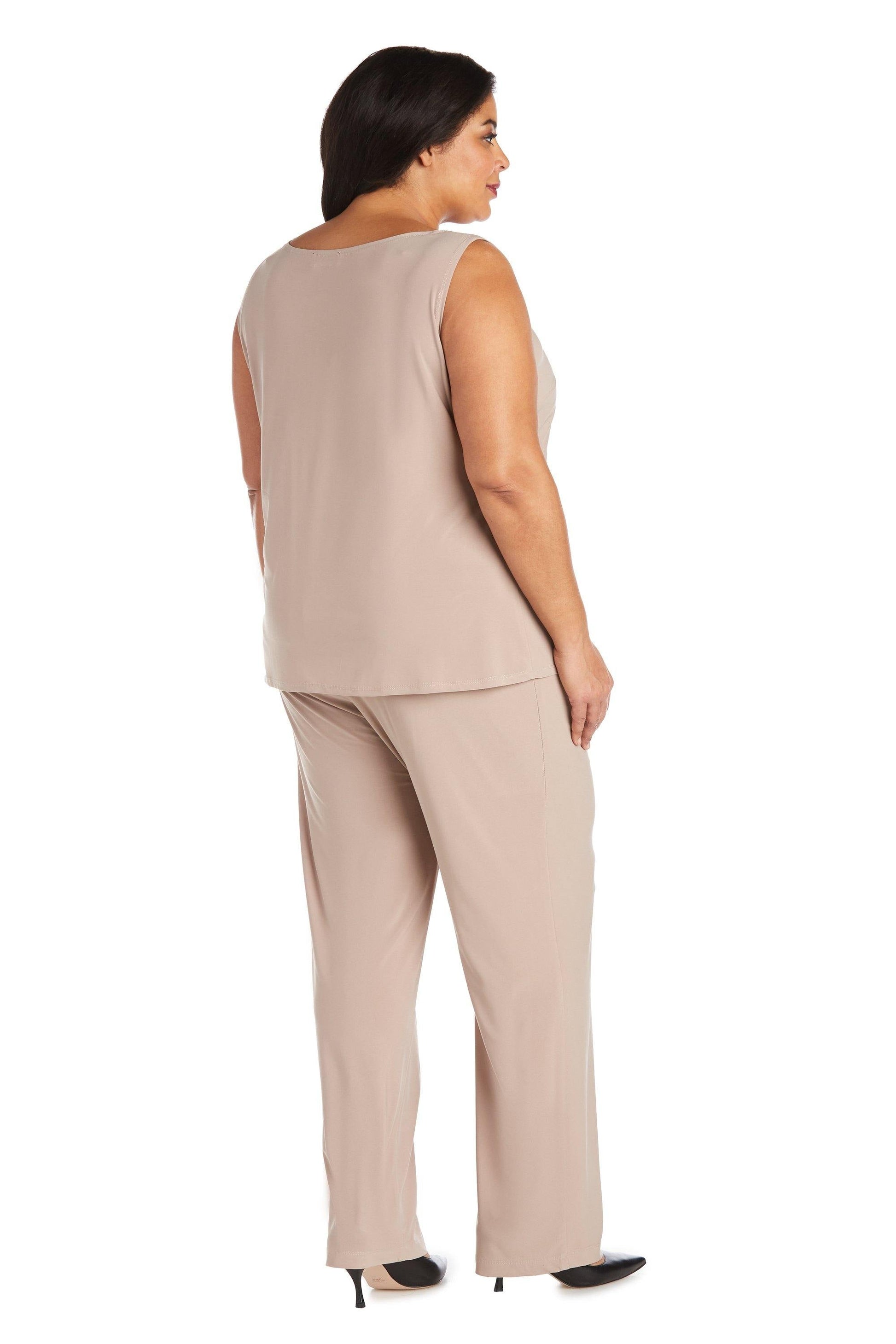 R&M Richards 7241W Plus Size Formal Pant Suit