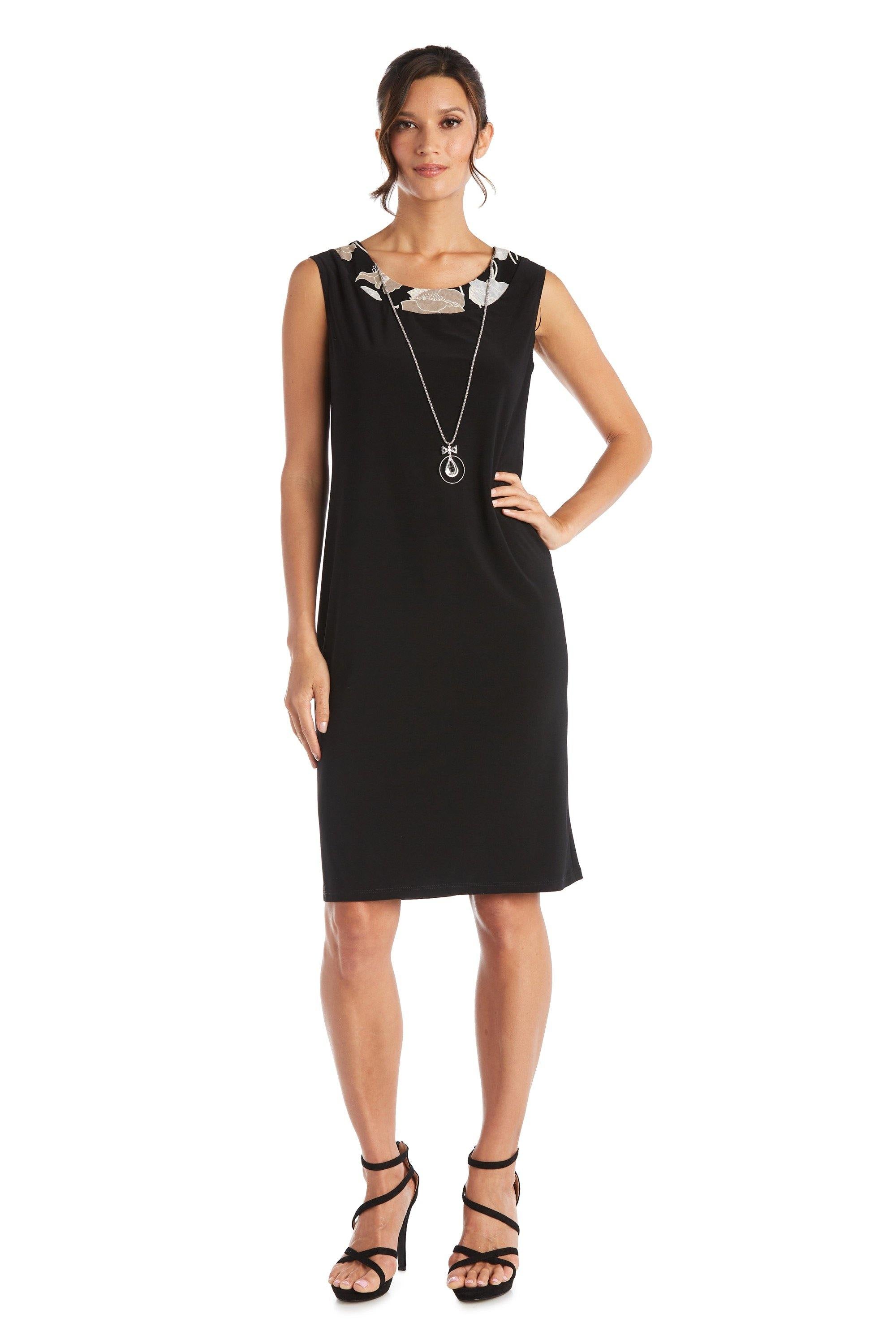 R&M Richards Short Mother of the Bride Dress 7509 - The Dress Outlet