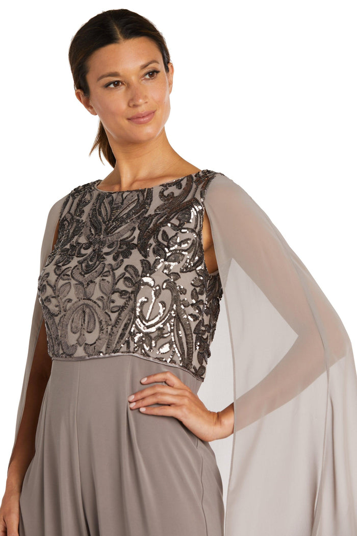 R&M Richards Capelet Jumpsuit 7539 - The Dress Outlet