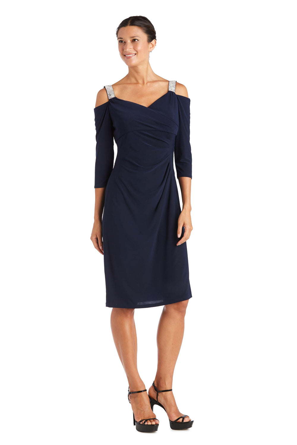 R&M Richards Mother of the Bride Short Dress 7549 - The Dress Outlet