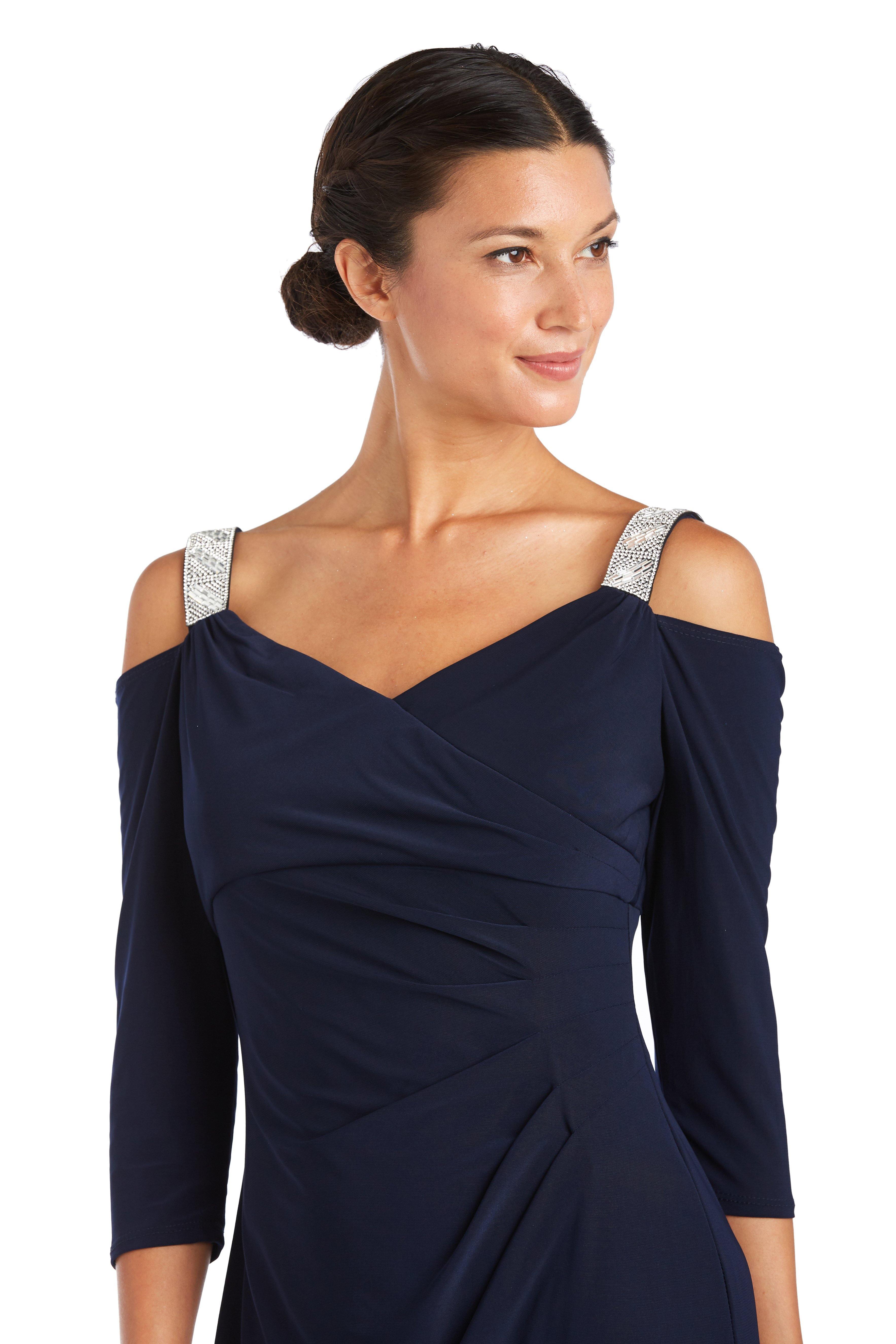 R&M Richards Mother of the Bride Short Dress 7549 - The Dress Outlet