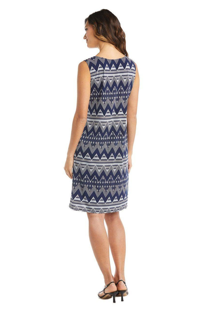 R&M Richards Short Mother of the Bride Dress 7697 - The Dress Outlet