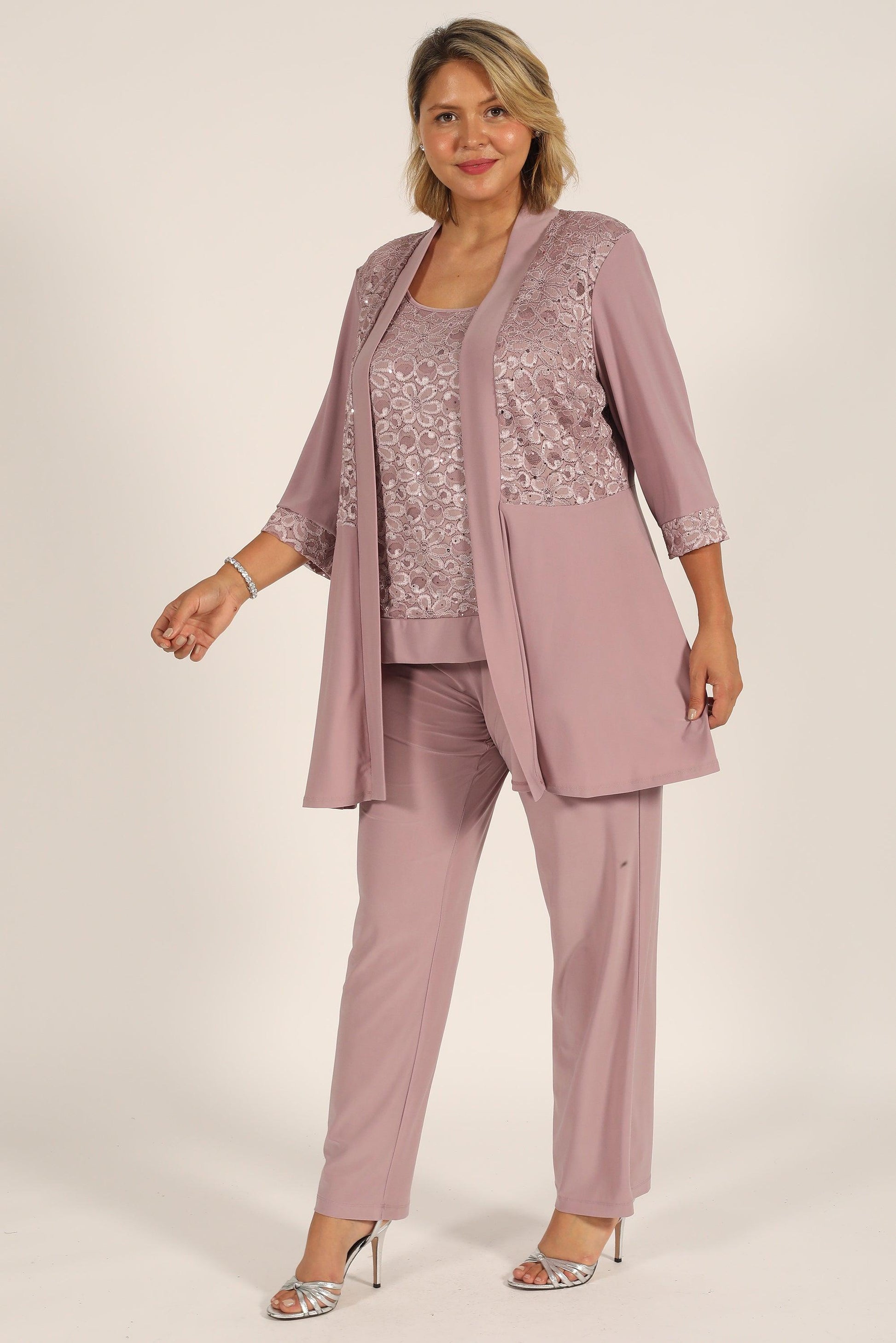 R&M Richards 7772 Mother Of The Bride Formal Pant Suit