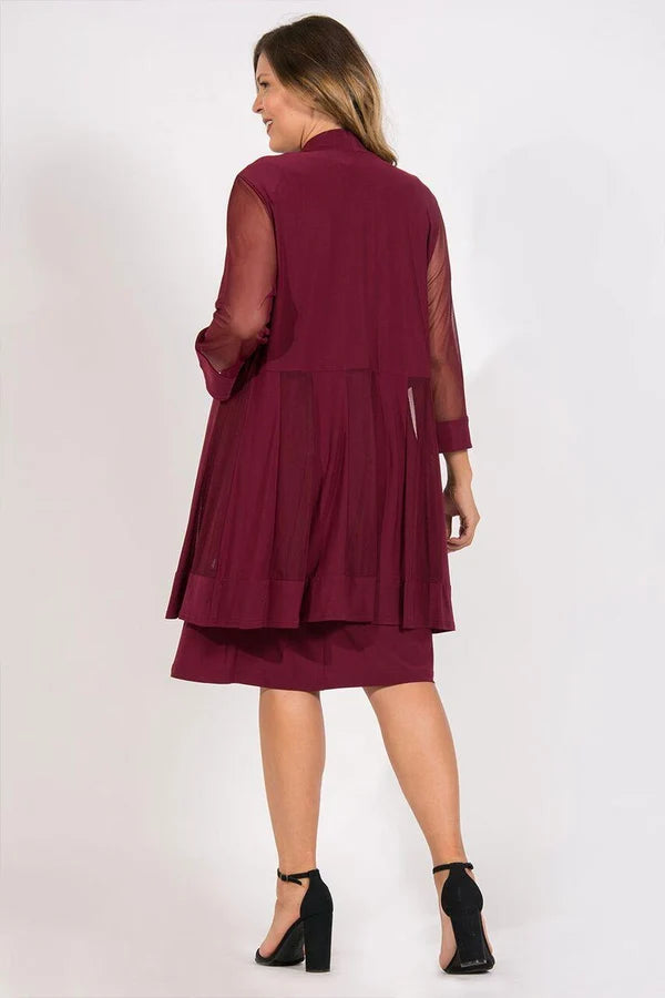 Short Beaded Jacket Dress R&M Richards 8442